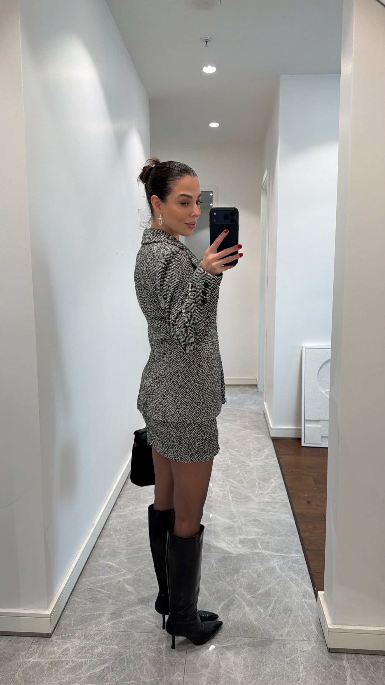 OTURTMALI BLAZER CEKET TAKIM