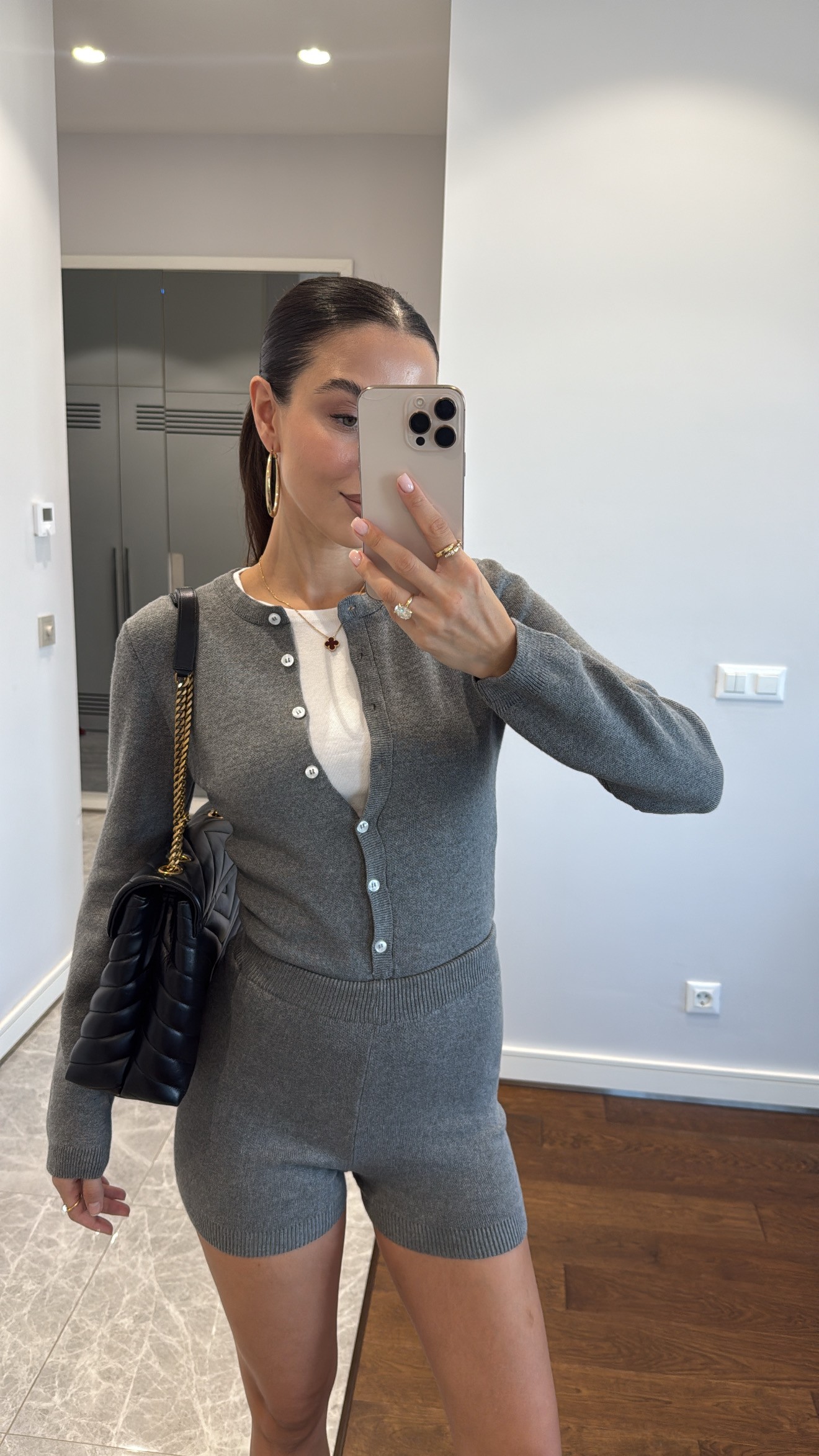 TRİKO BODYSUİT HIRKA ŞORT TAKIM