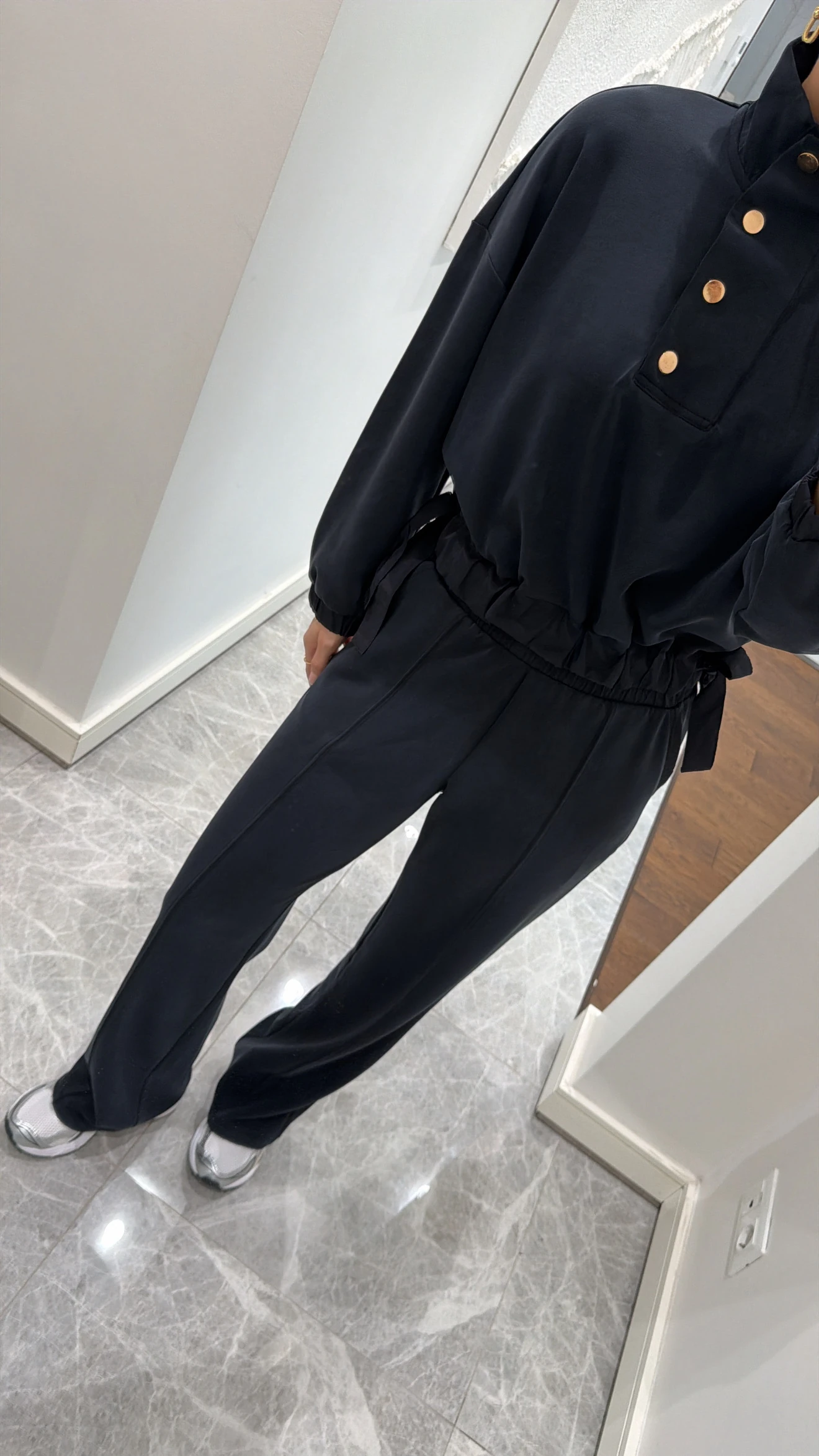 MODAL KUMAŞ DİK YAKA PANTOLON TAKIM 