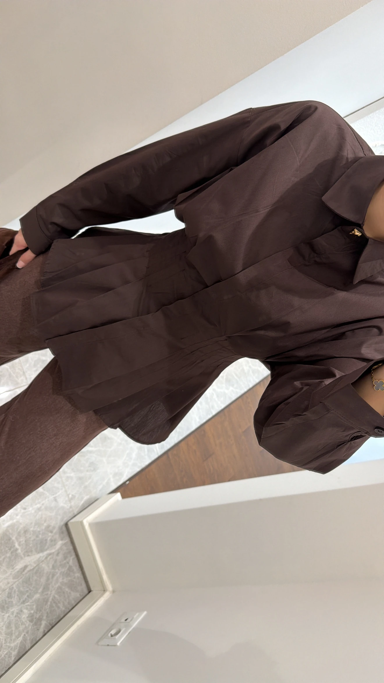 PİLİLİ POPLİN GÖMLEK 