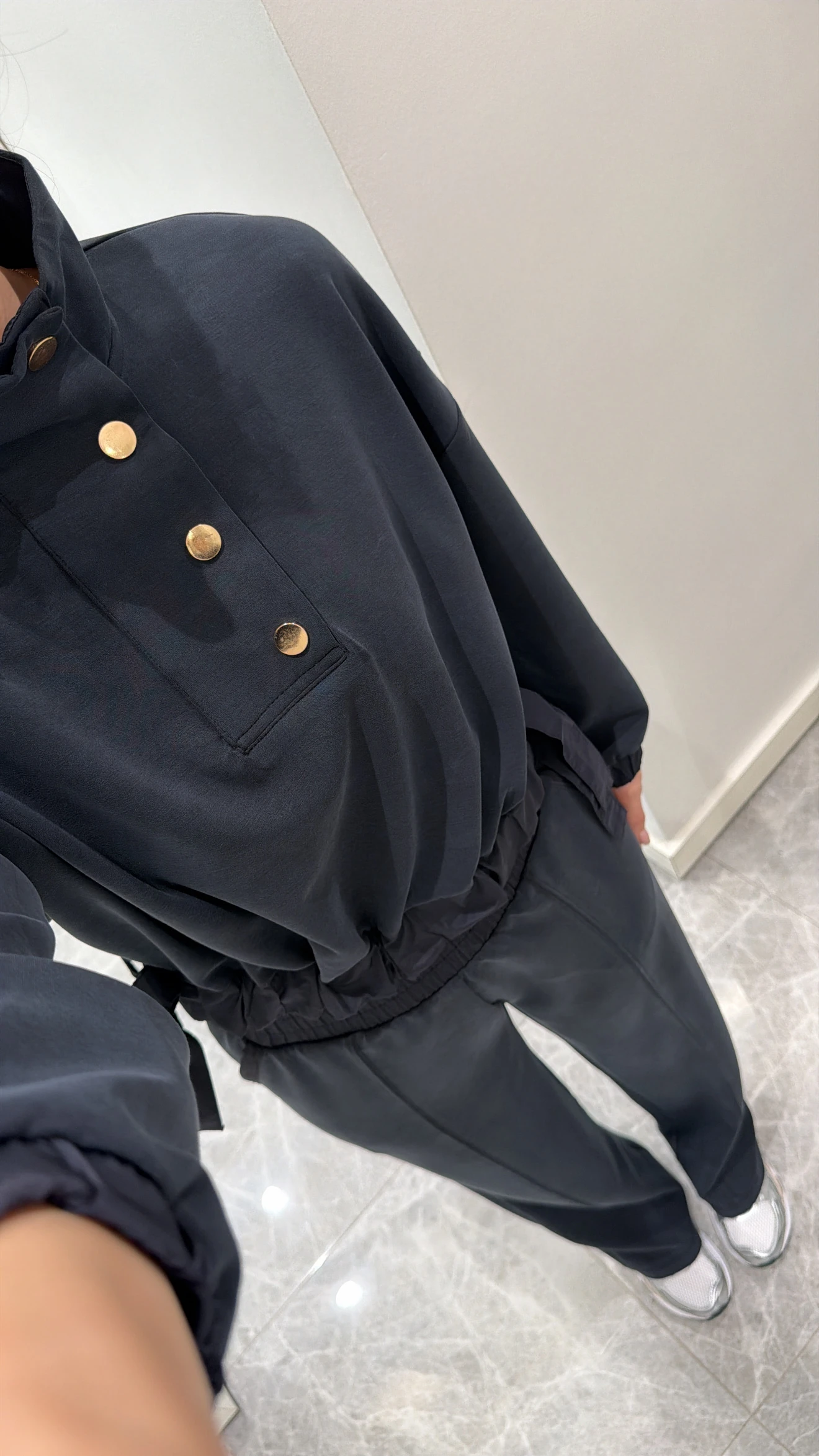 MODAL KUMAŞ DİK YAKA PANTOLON TAKIM 