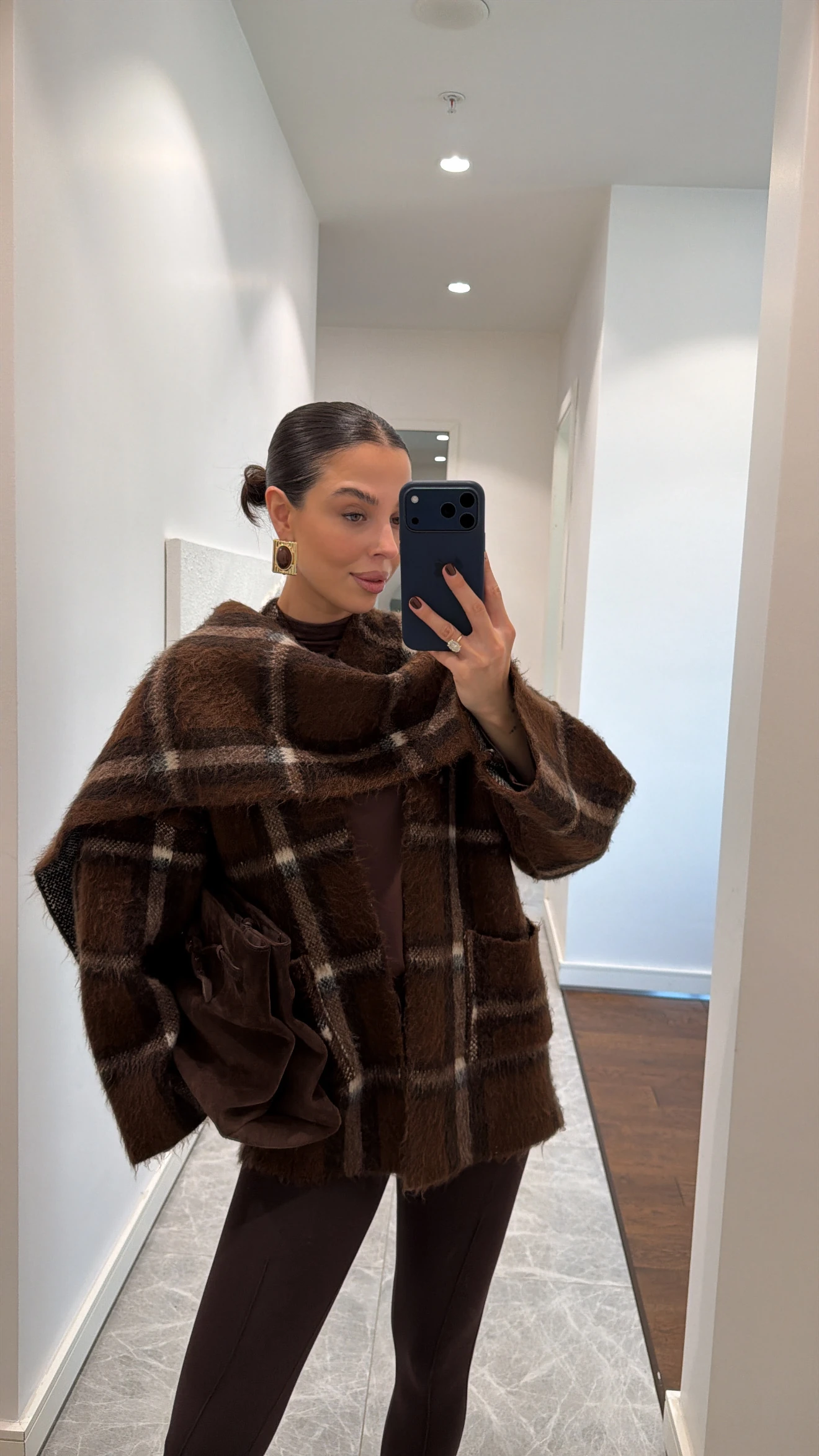 KARELİ ATKILI KISA ÖRGÜ KABAN