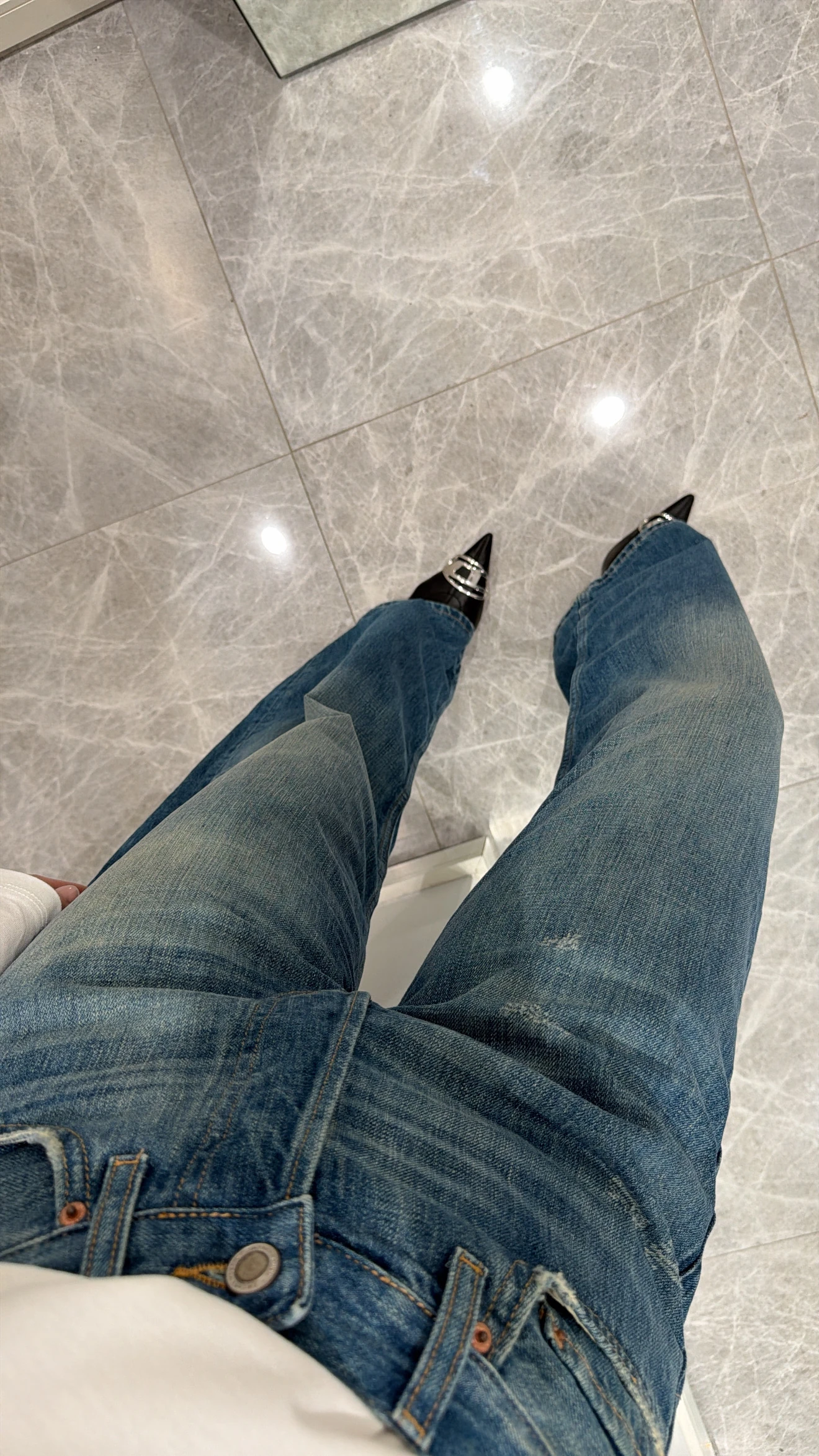 VİNTAGE YÜKSEK BEL JEAN