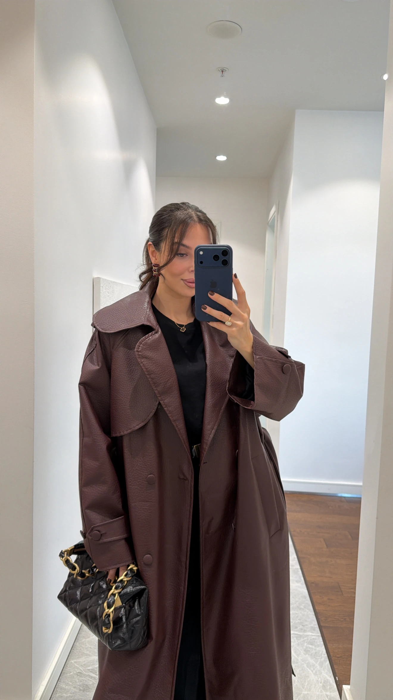 KROKODİL DOKULU VATKALI TRENÇKOT