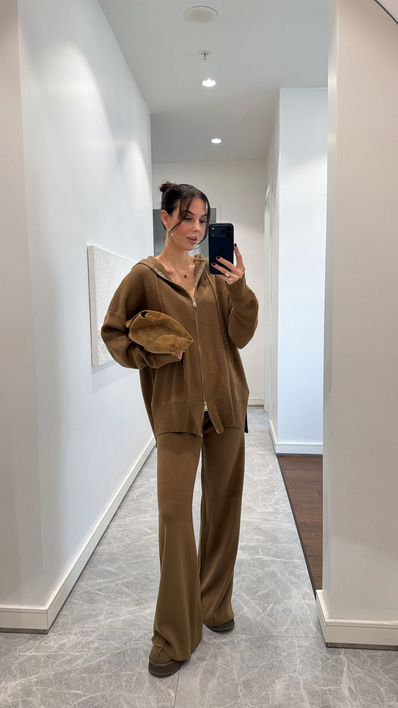 ÇİFT FERMUARLI TRİKO PANTOLON TAKIM - TARÇIN