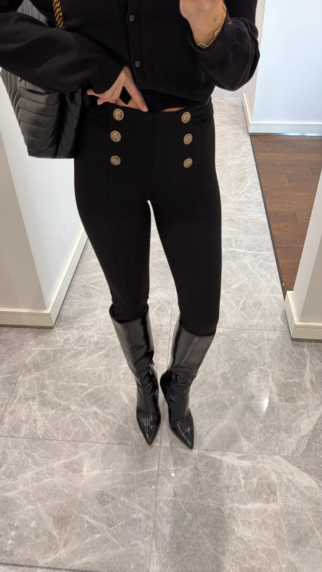 ÖN DİKİŞ DETAYLI ÇELİK TAYT