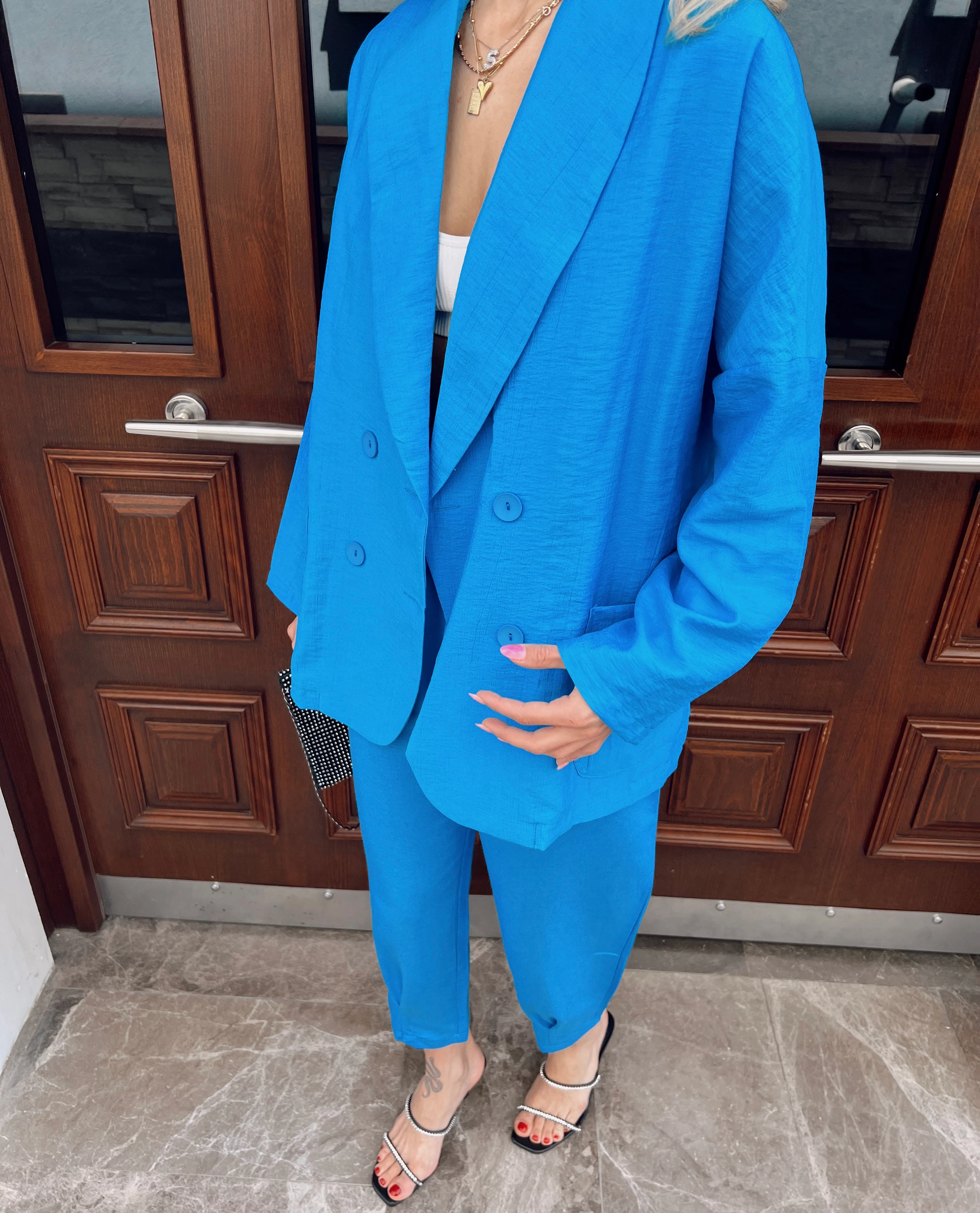 Linen unlined jacket