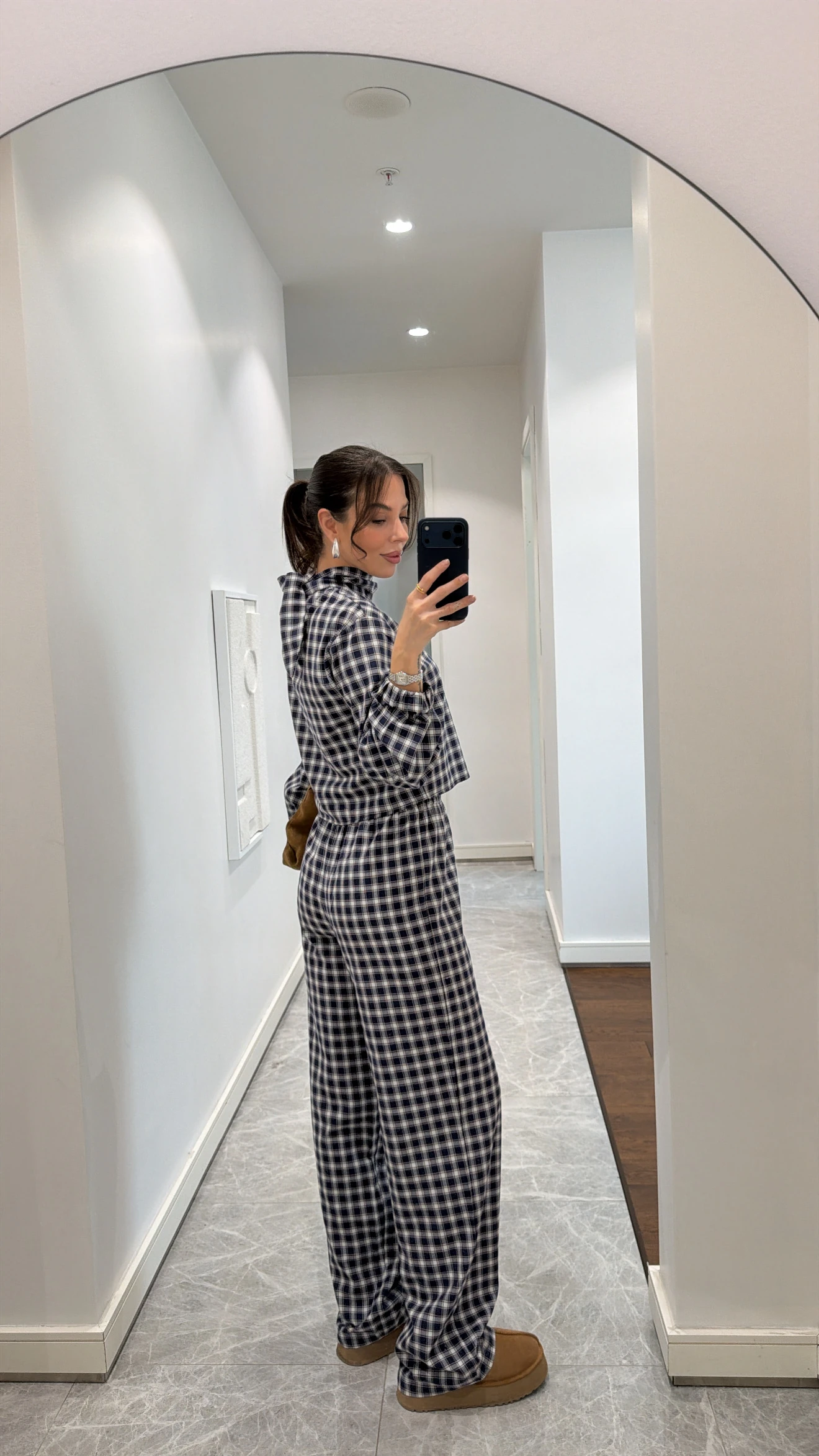 EKOSE DESEN BALIKÇI YAKA TAKIM