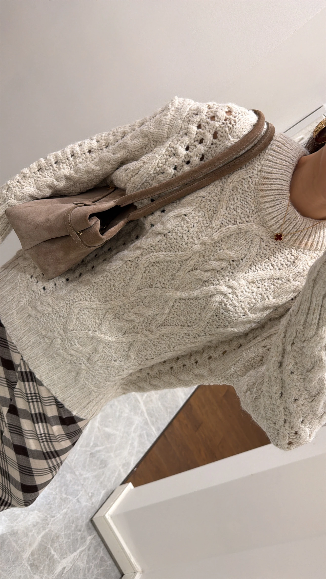 KNITTED KNIT SWEATER