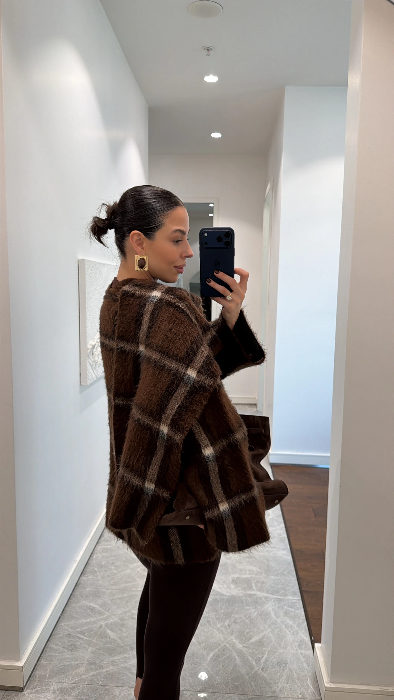 KARELİ ATKILI KISA ÖRGÜ KABAN