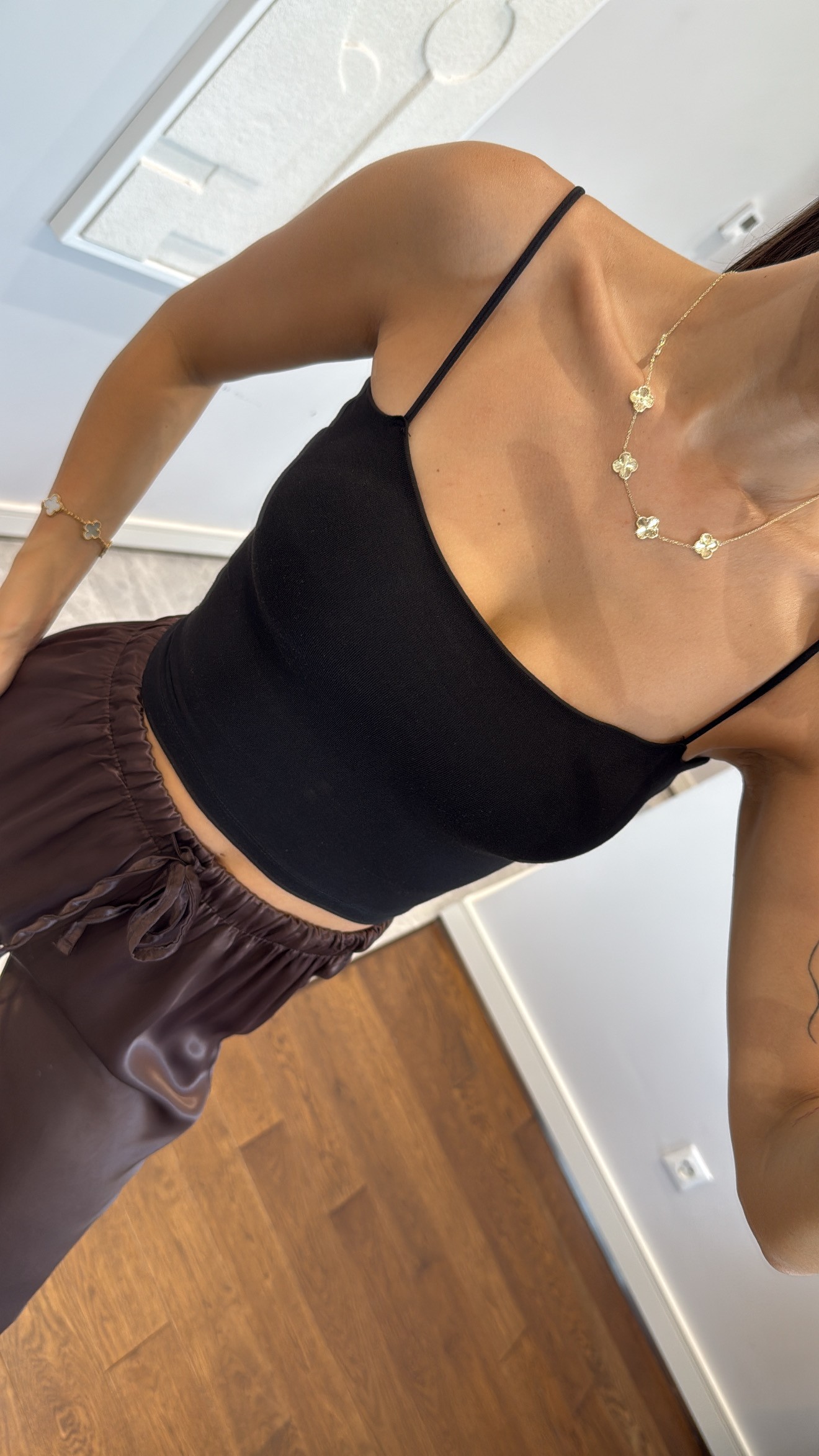 İNCE ASKILI CROP ATLET