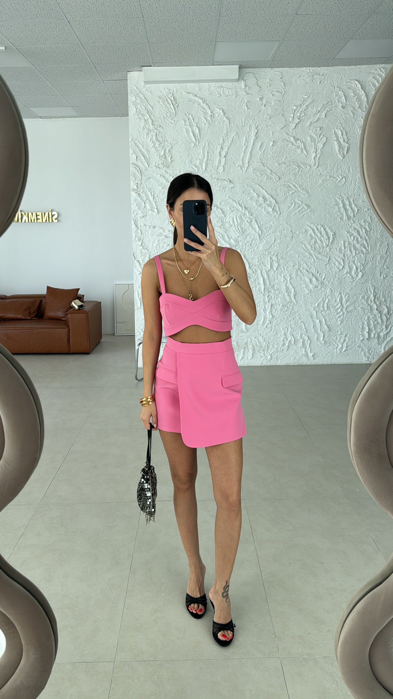 pembe etek takım