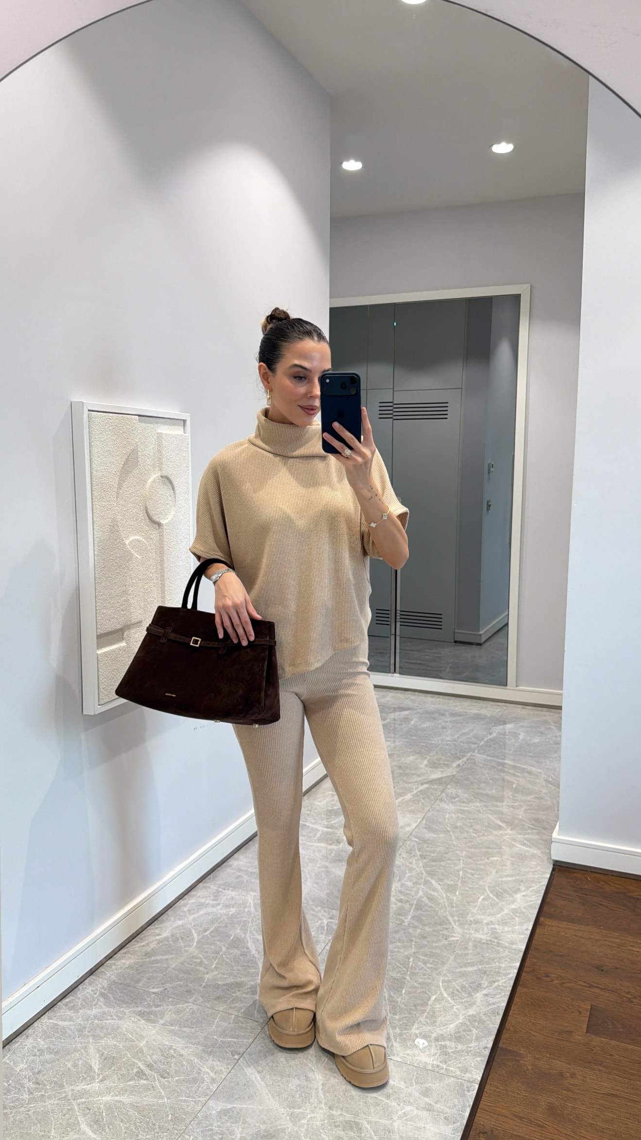 BALIKÇI YAKA FİTİLLİ TRİKO TAKIM