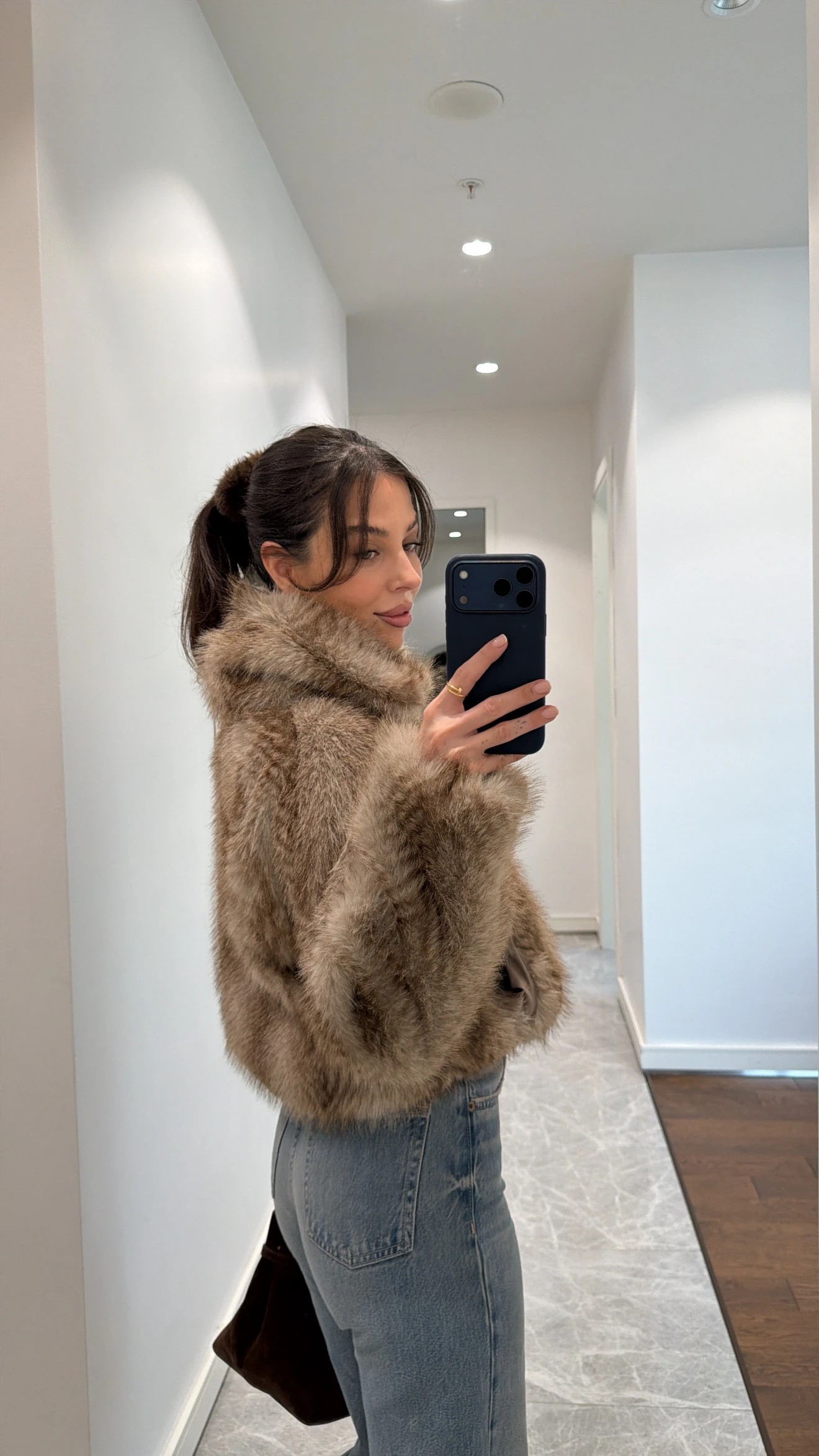 FERMUARLI KÜRK CEKET 