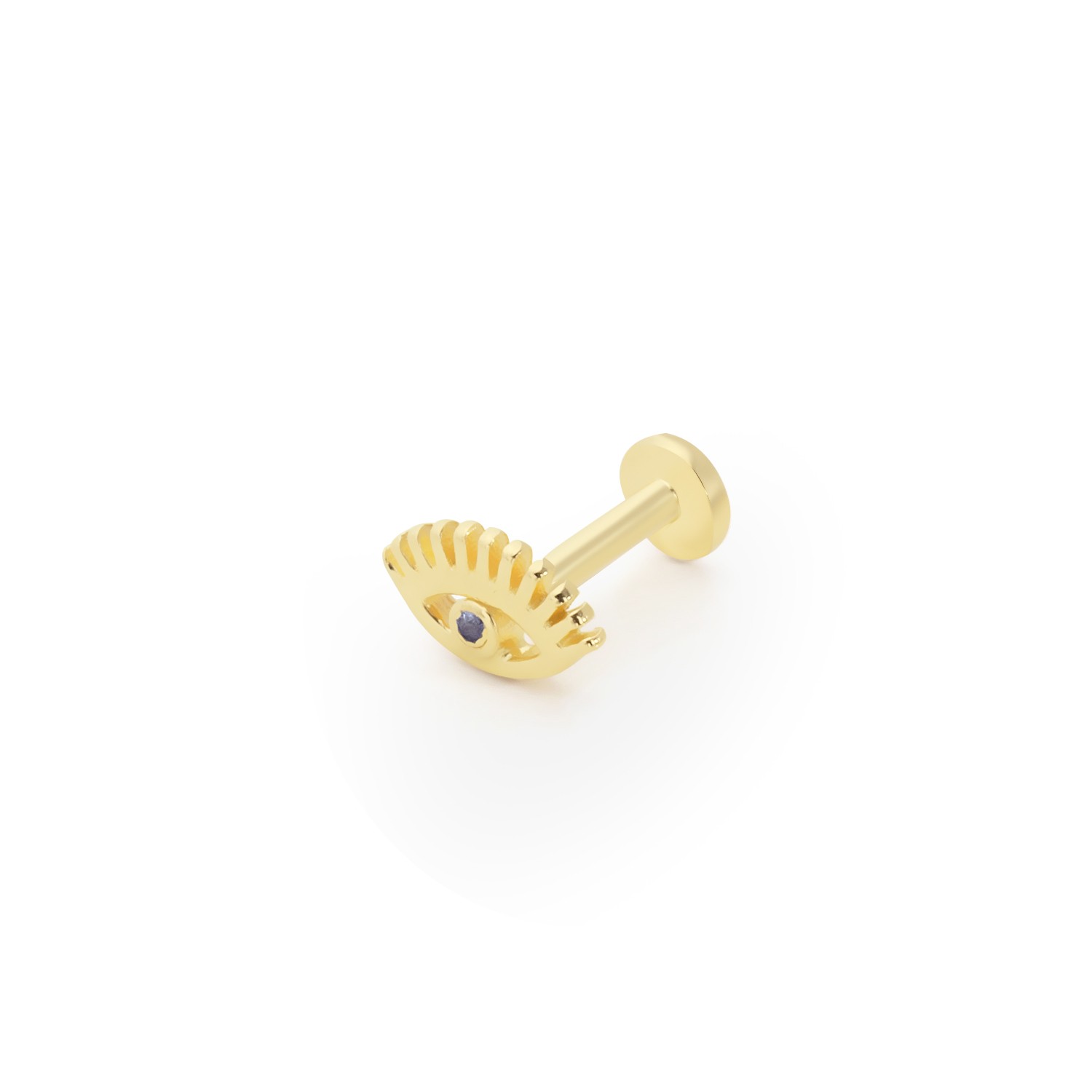 Siyah Mineli Göz Tragus