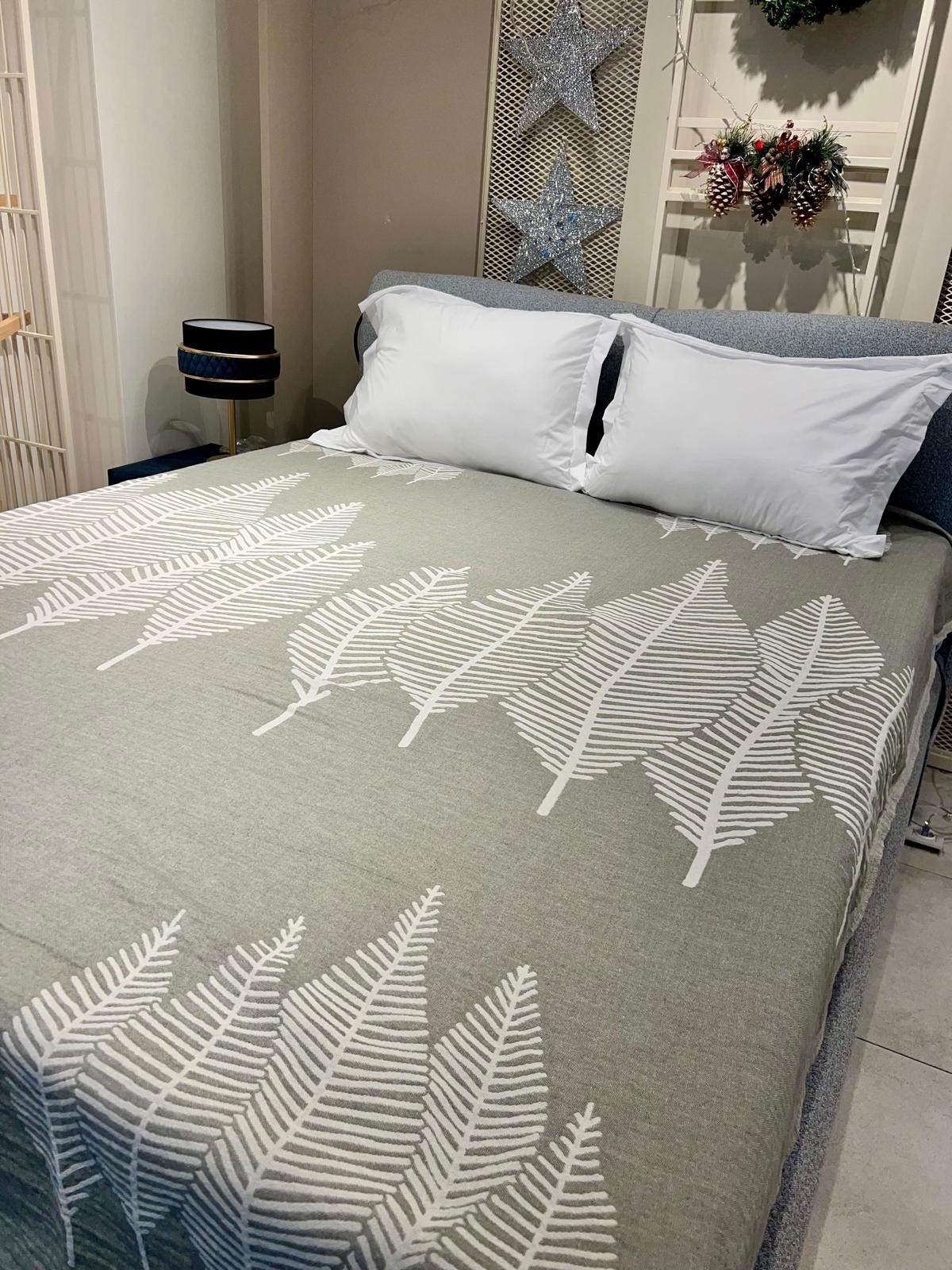 Explore Home , Tohem, Çift Kişilik, Pamuklu, Müslin, Yatak Örtüsü -Adaçayı