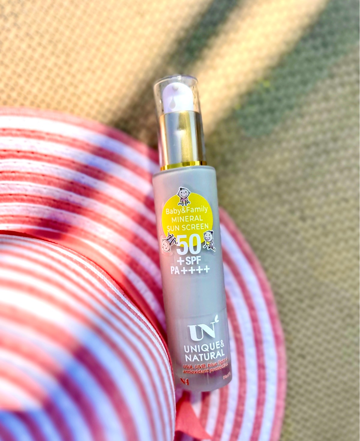 BABY AND FAMILY MINERAL SUN SCREEN 50+SPF / Güneş Kremi