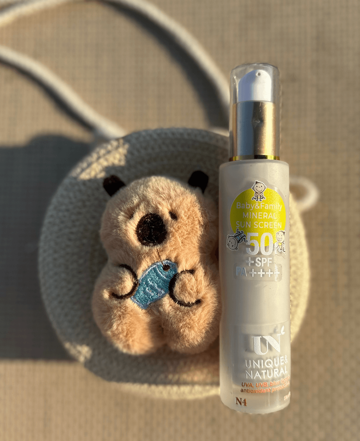 BABY AND FAMILY MINERAL SUN SCREEN 50+SPF / Güneş Kremi