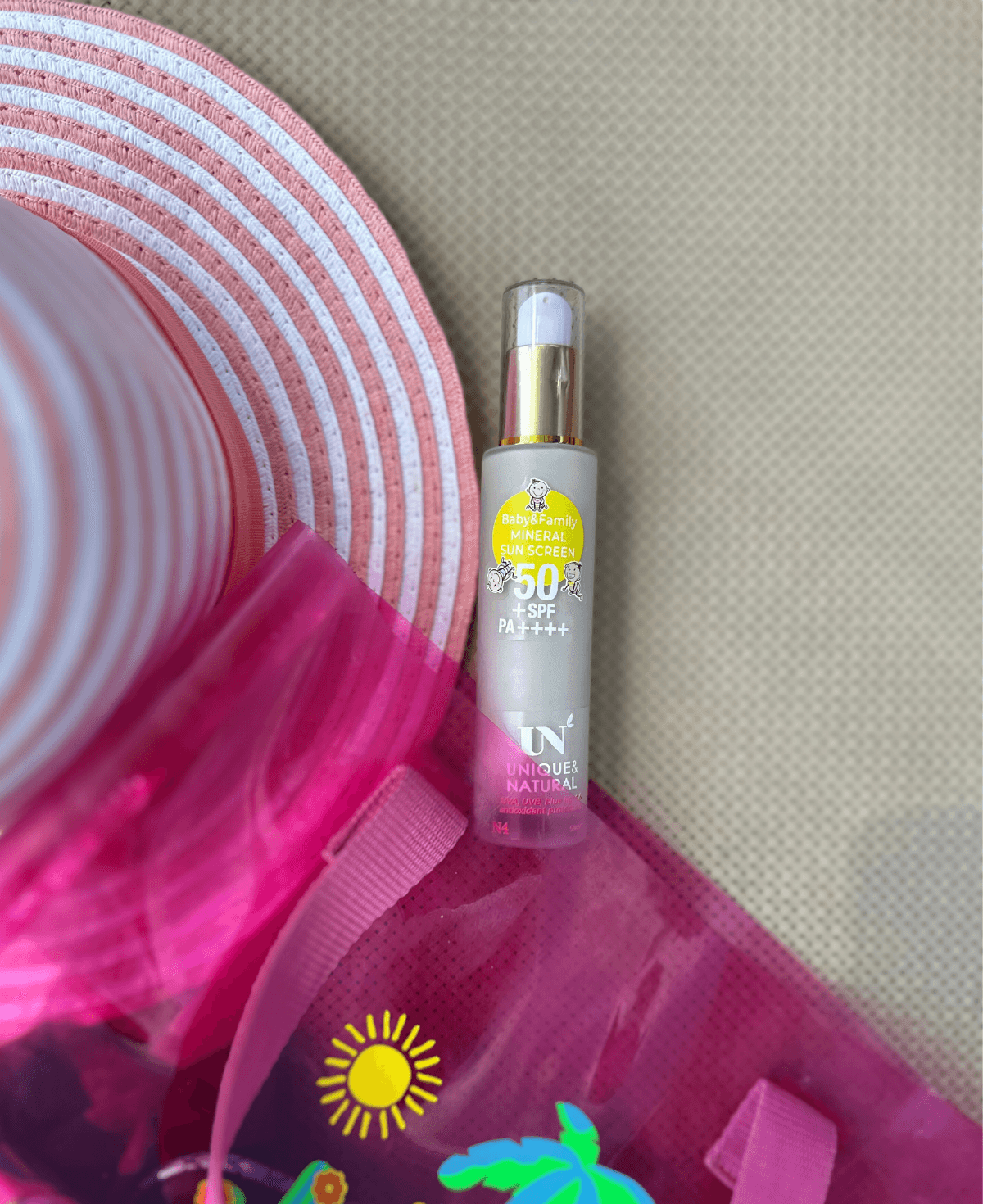 BABY AND FAMILY MINERAL SUN SCREEN 50+SPF / Güneş Kremi