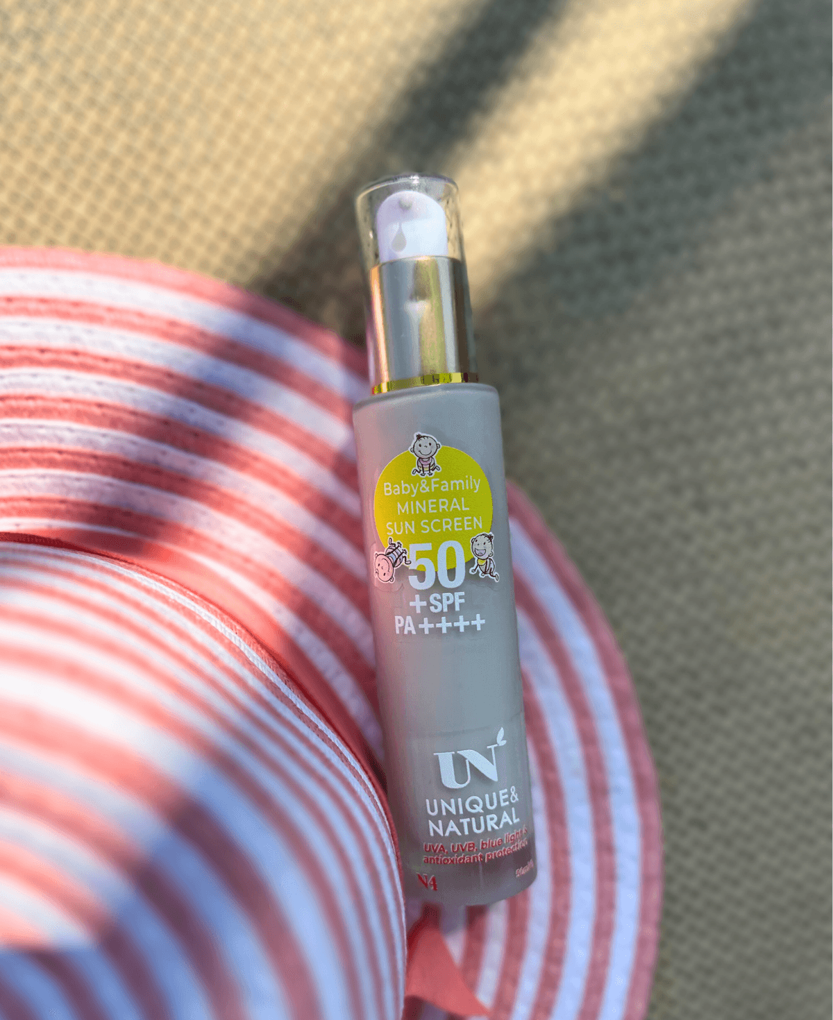 BABY AND FAMILY MINERAL SUN SCREEN 50+SPF / Güneş Kremi