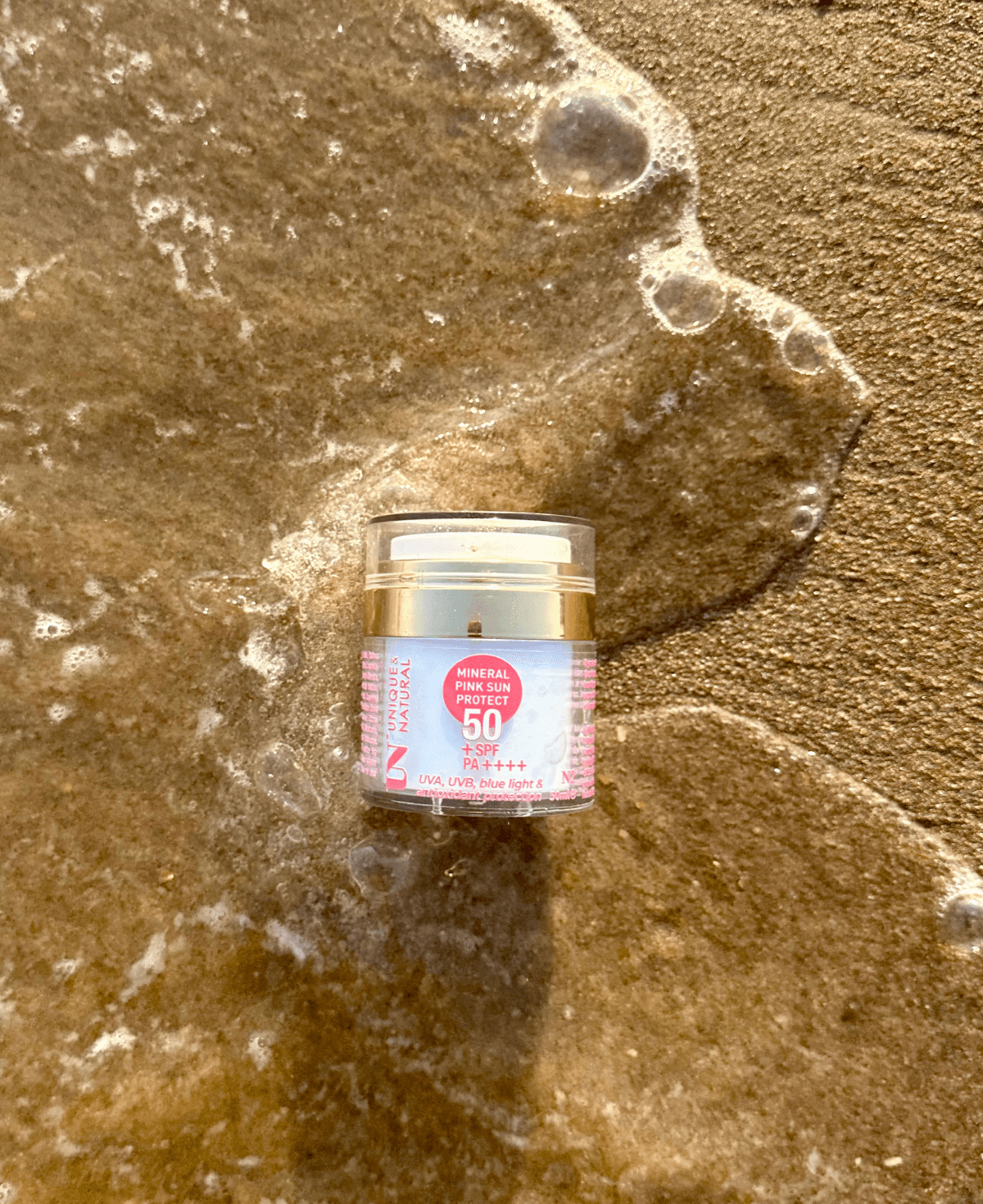 MINERAL PINK SUN PROTECT 50+SPF / Su Bazlı Güneş Kremi 