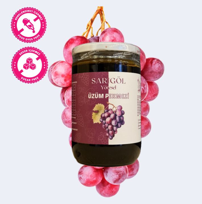 ÜZÜM PEKMEZİ 750 GRAM CAM KAVANOZ