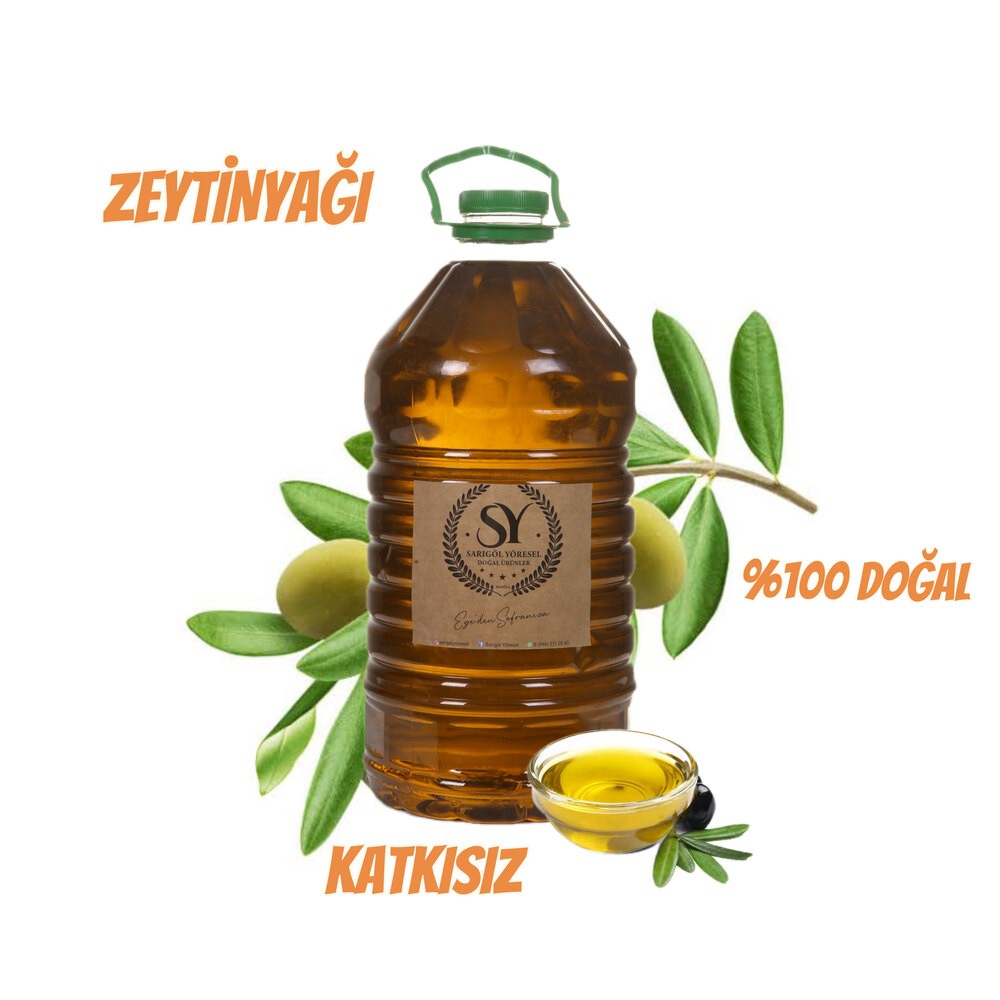 ERKEN HASAT SOĞUK SIKIM ZEYTİNYAĞI 5 Litre