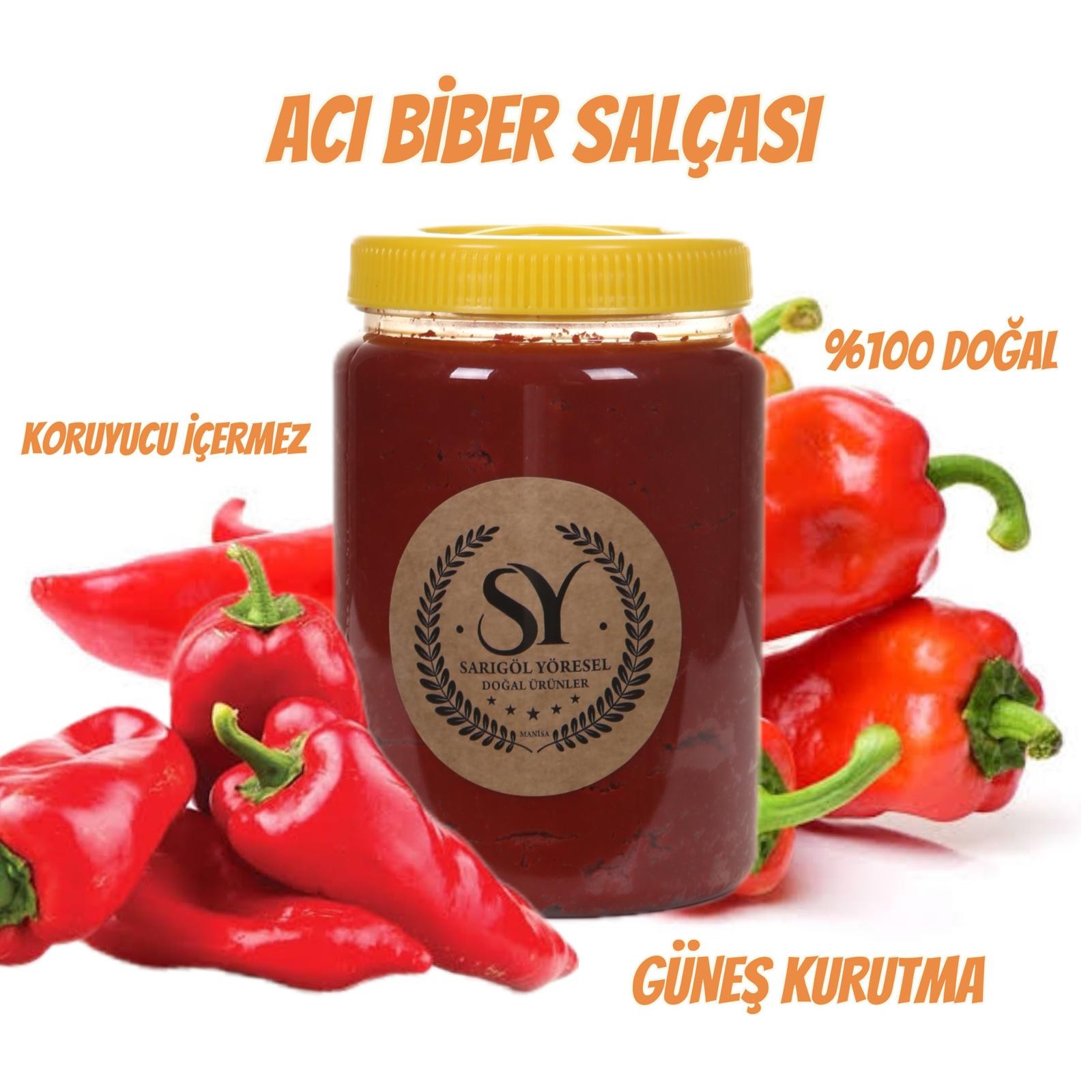 ACI BİBER SALÇASI 1 kg