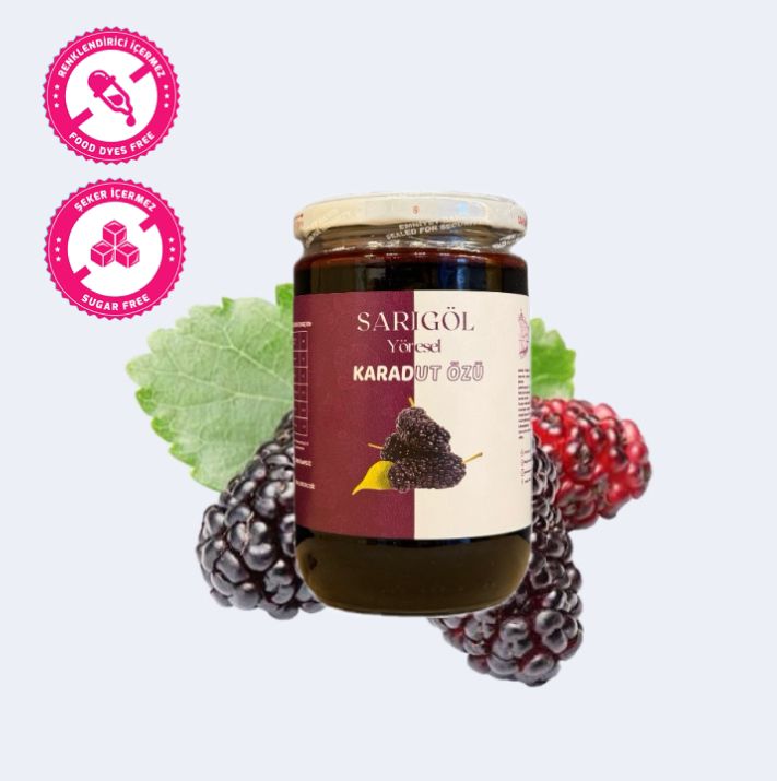 KARADUT ÖZÜ 750 GRAM CAM KAVANOZ