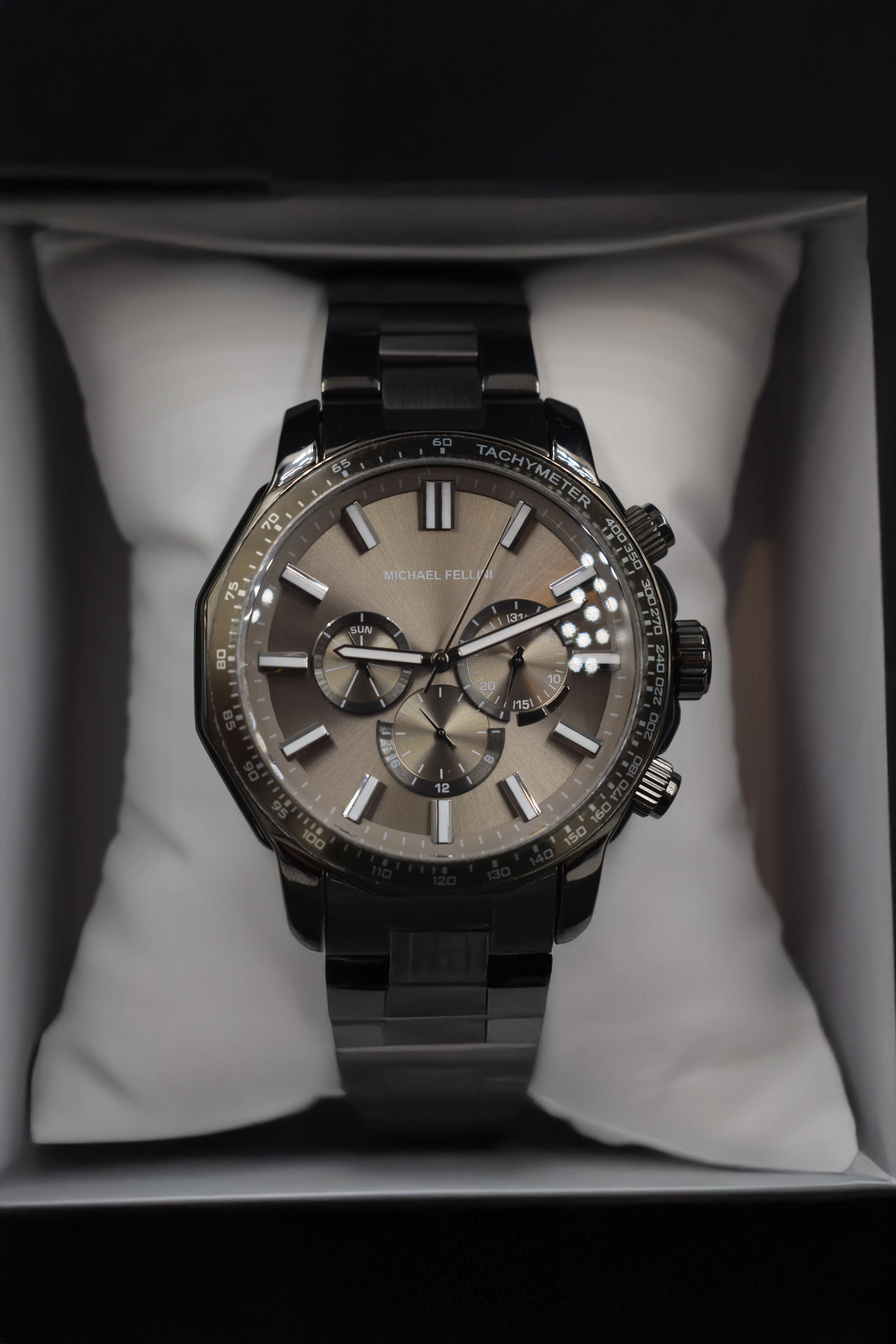 Erkek Kol Saati - Siyah - Gümüş