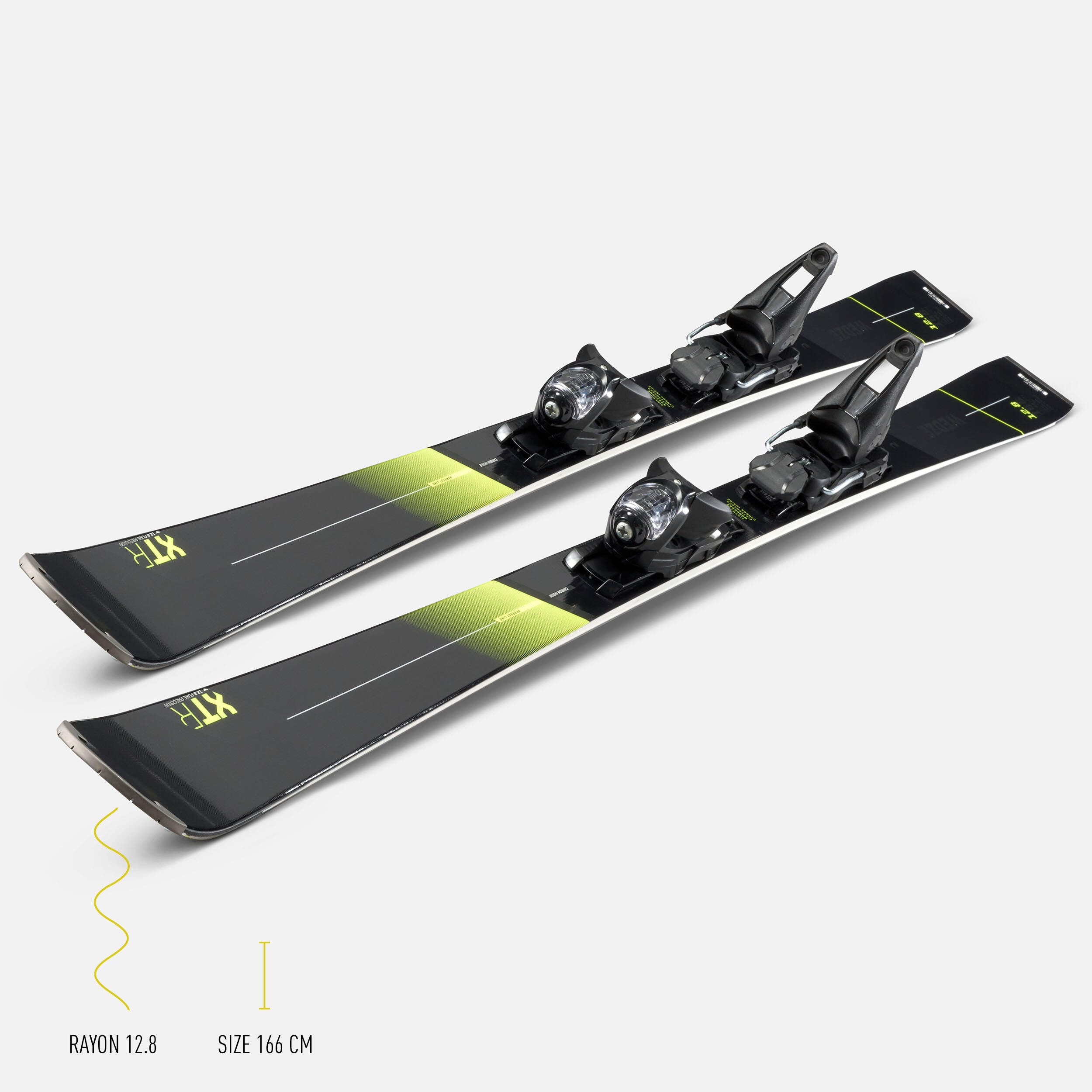 Erkek Kayak - Bağlama Dahil - Alpine Ski Boost 900