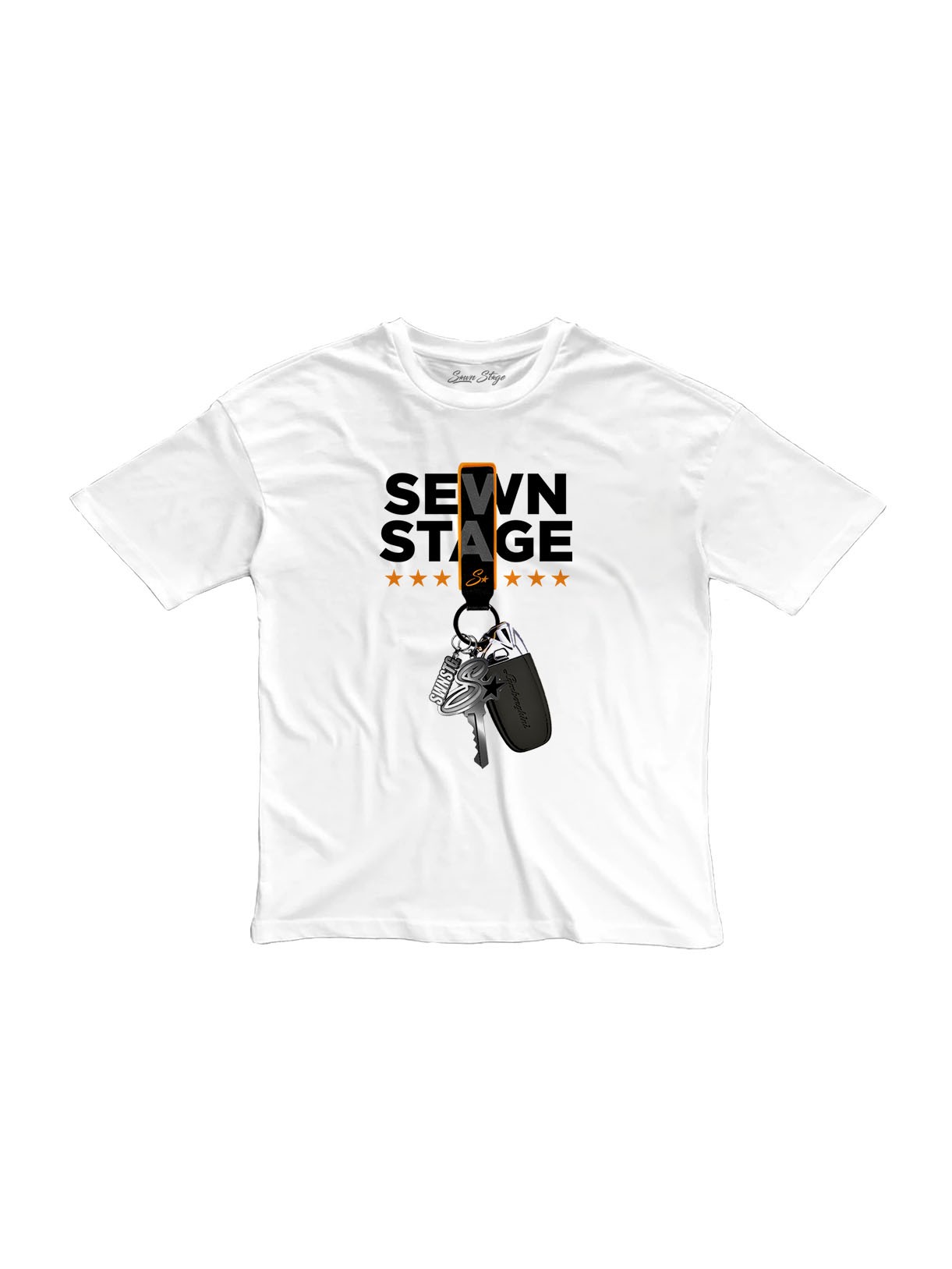 SEWN STAGE KEY PREMIUM OVERSIZE T-SHIRT