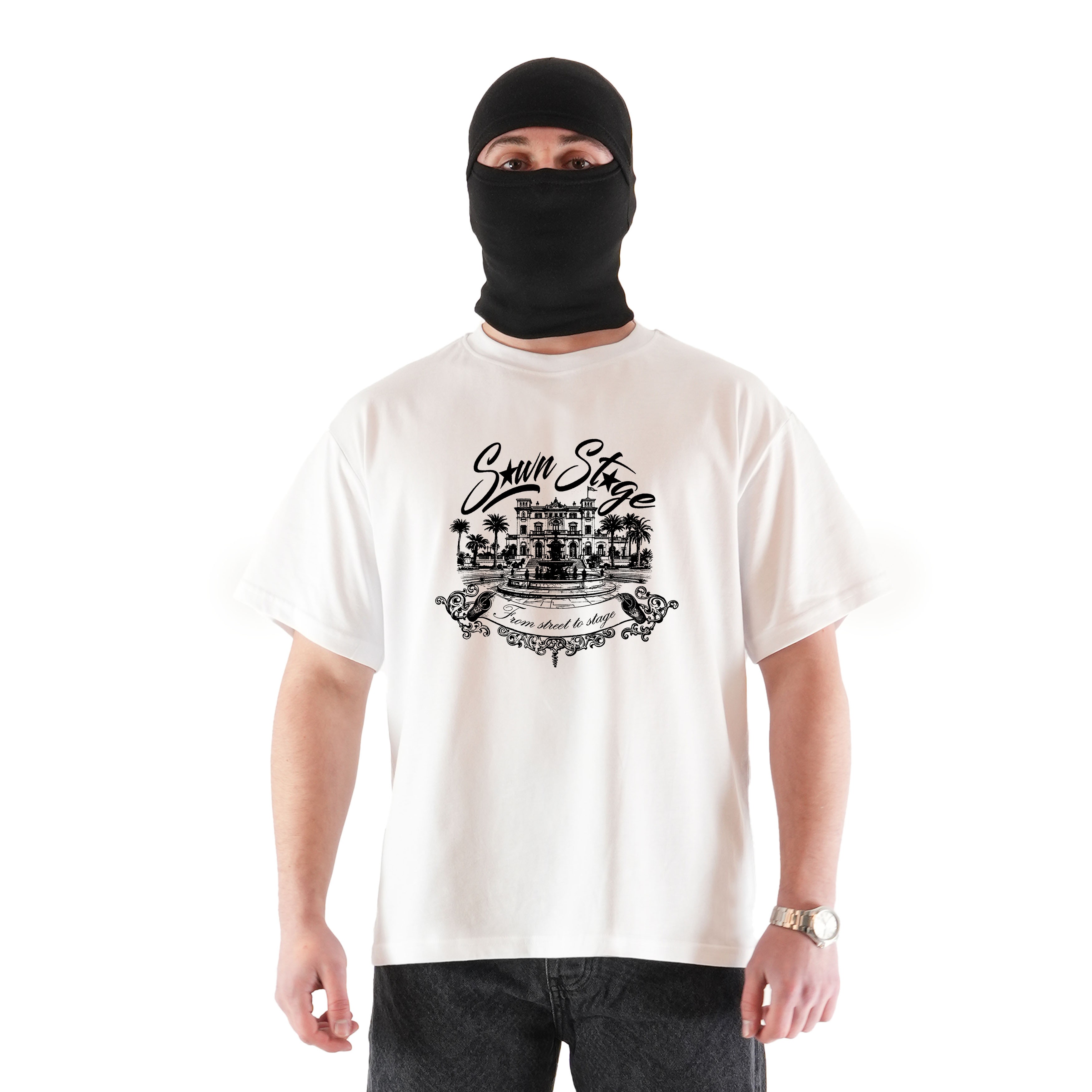 SEWN STAGE ART PREMIUM OVERSIZE T-SHIRT