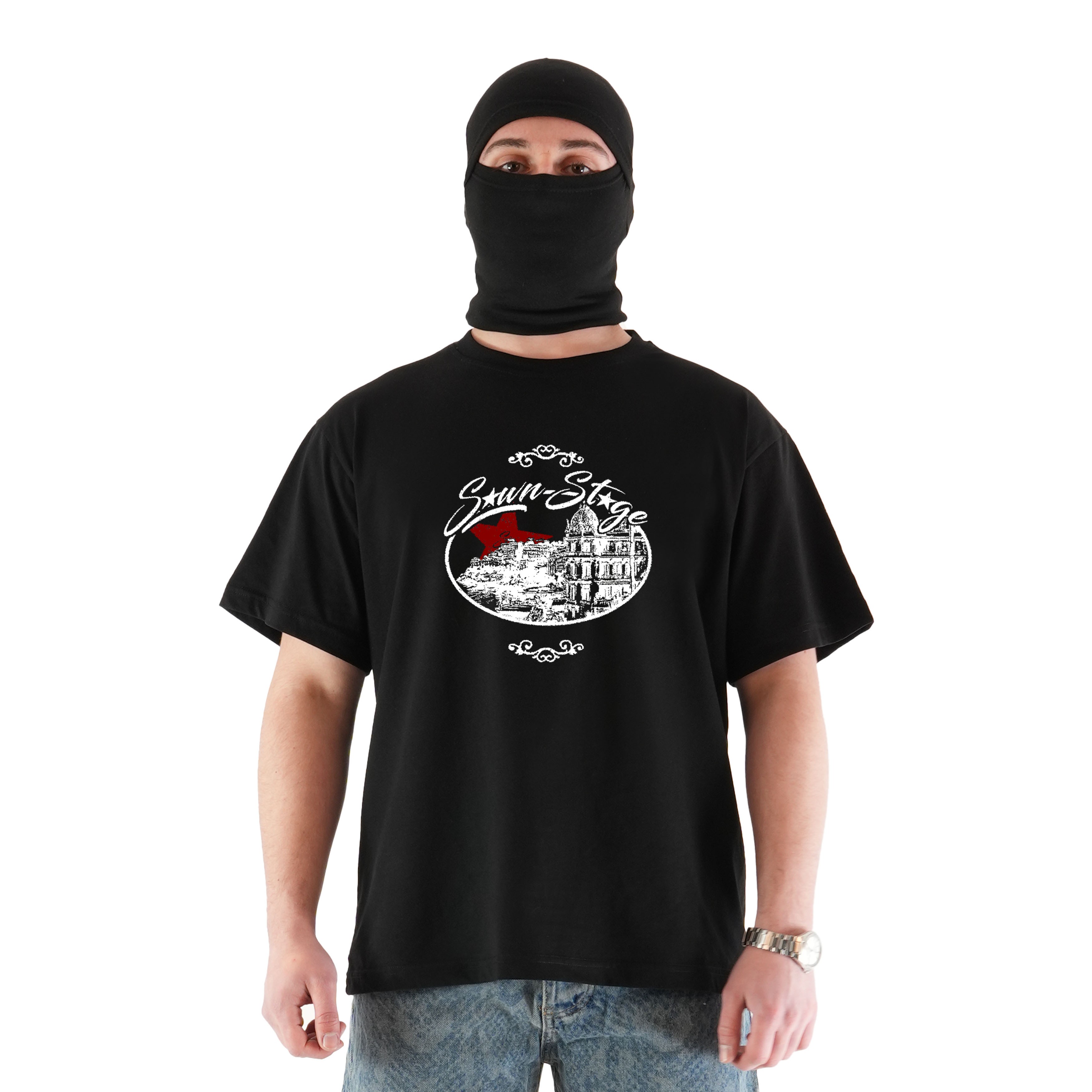 SEWN STAGE AGARTAN PREMIUM OVERSIZE T-SHIRT