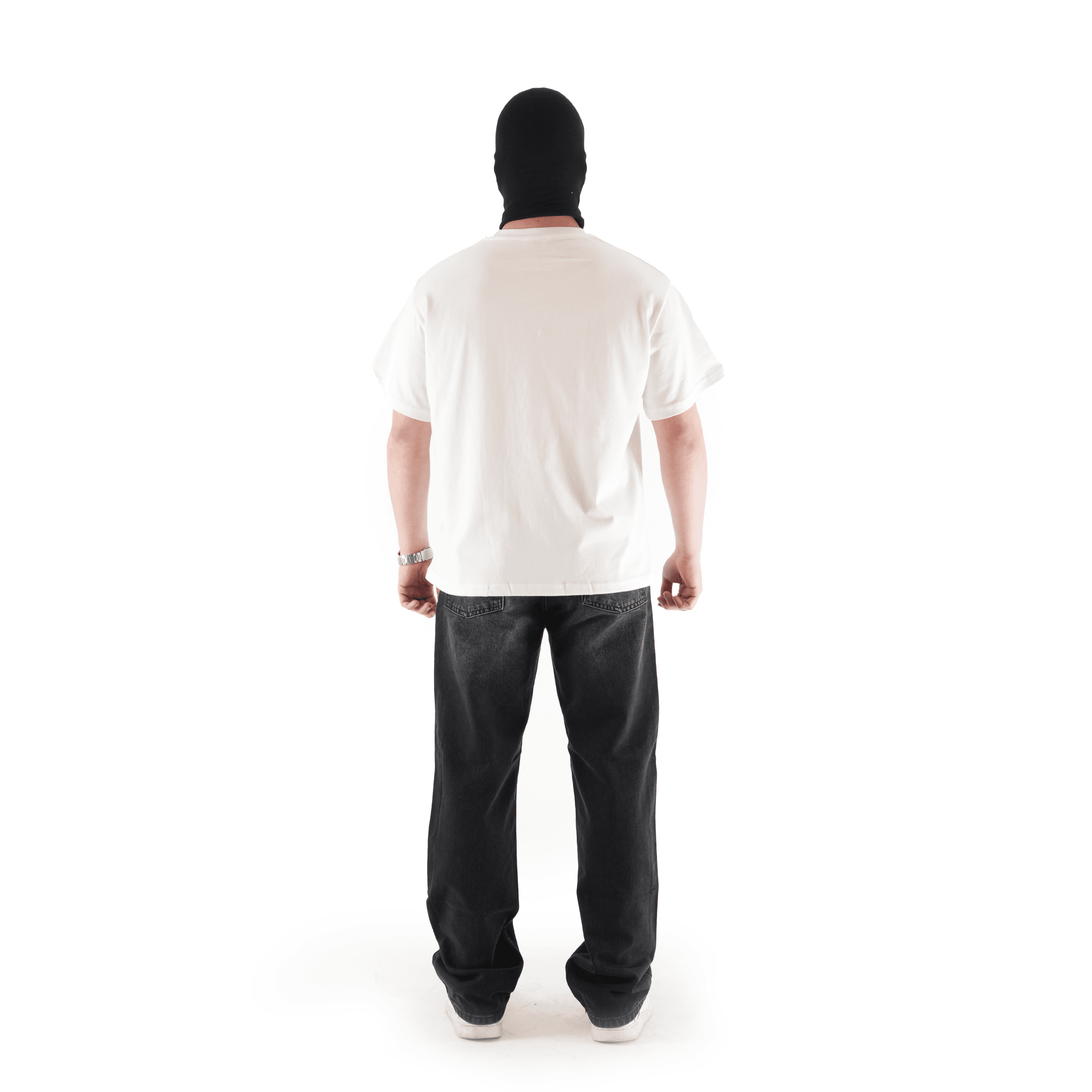 Sewn Stage x MOB Siyah Baggy Pantolon