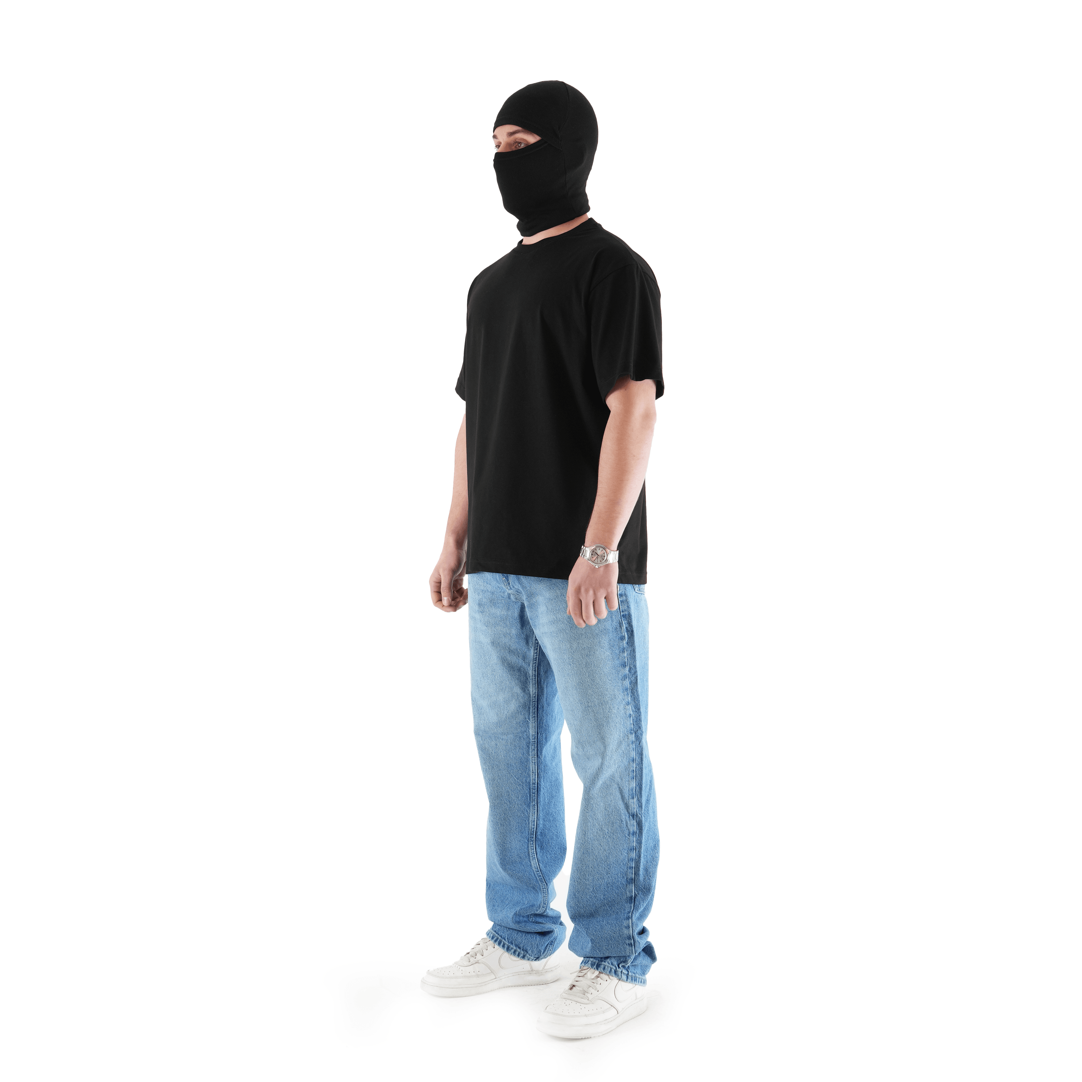 Sewn Stage x MOB Buz Mavisi Baggy Pantolon