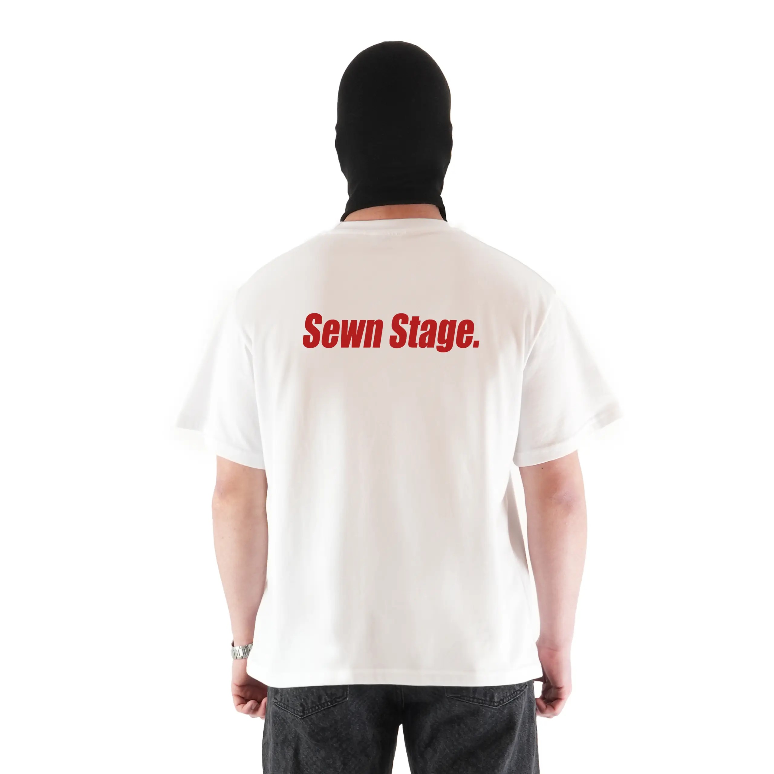"FROM THE STREET" Orta Baskılı Oversize Tişört