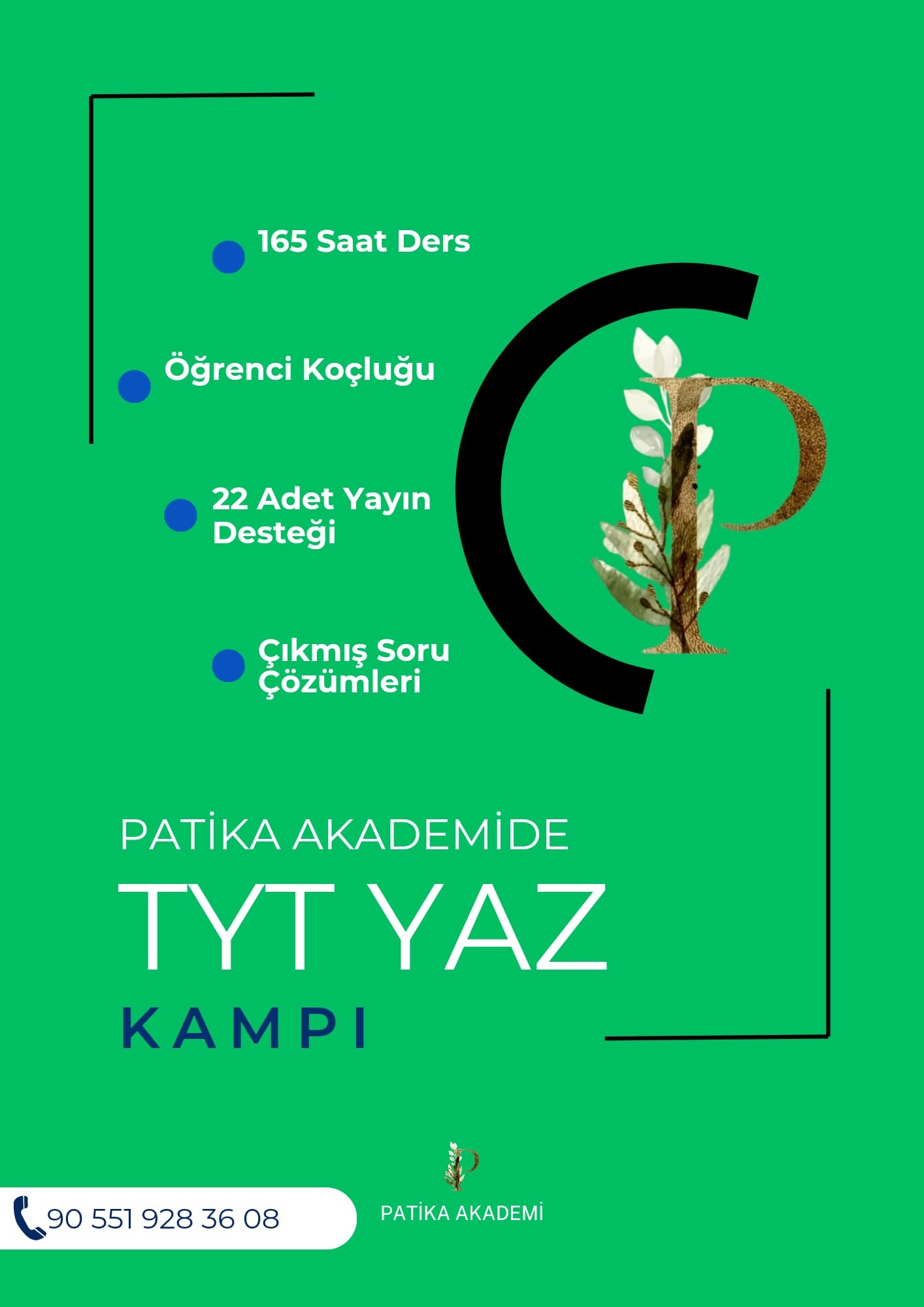 TYT Yaz Kampı (3 KİŞİLİK)