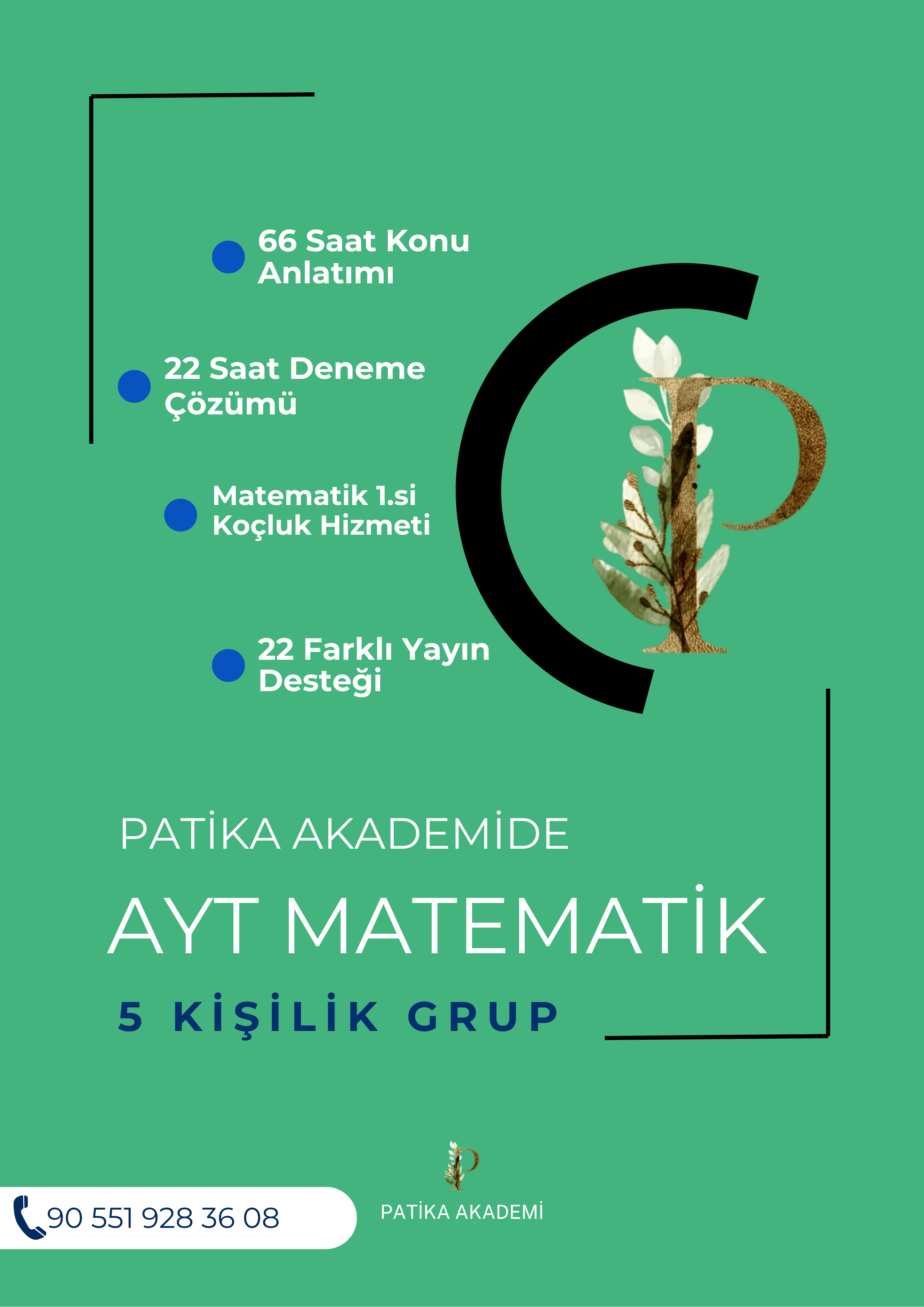 AYT Matematik Grup Ders (5 KİŞİLİK) 