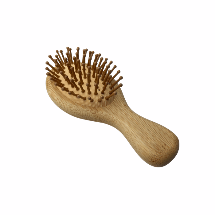 Bebekler İçin Özel Tasarım Geniş Model Bambu Tarağı 