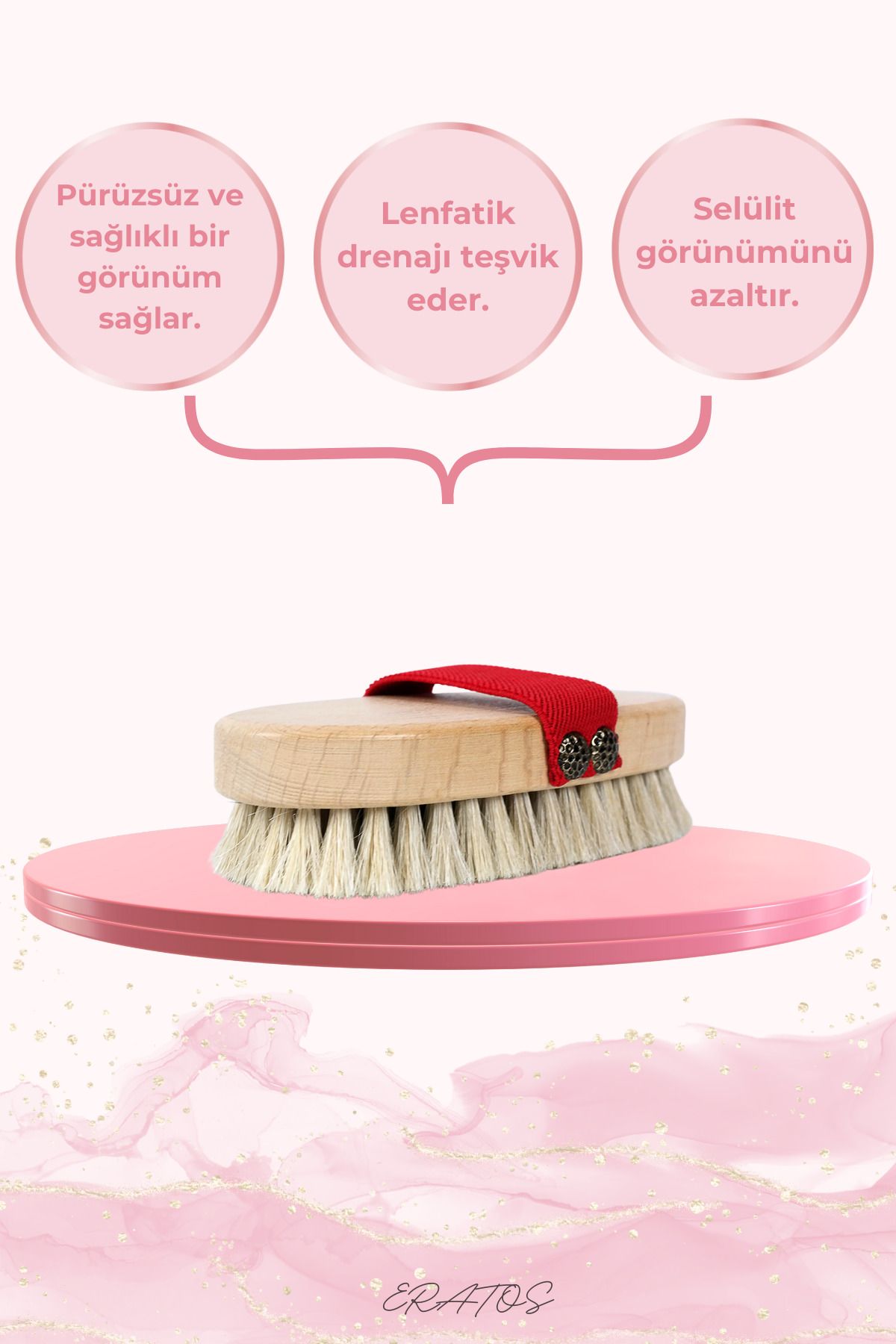 Premium Kişisel Bakım Seti- At kılı Selülit Fırçası ve daha fazlası!