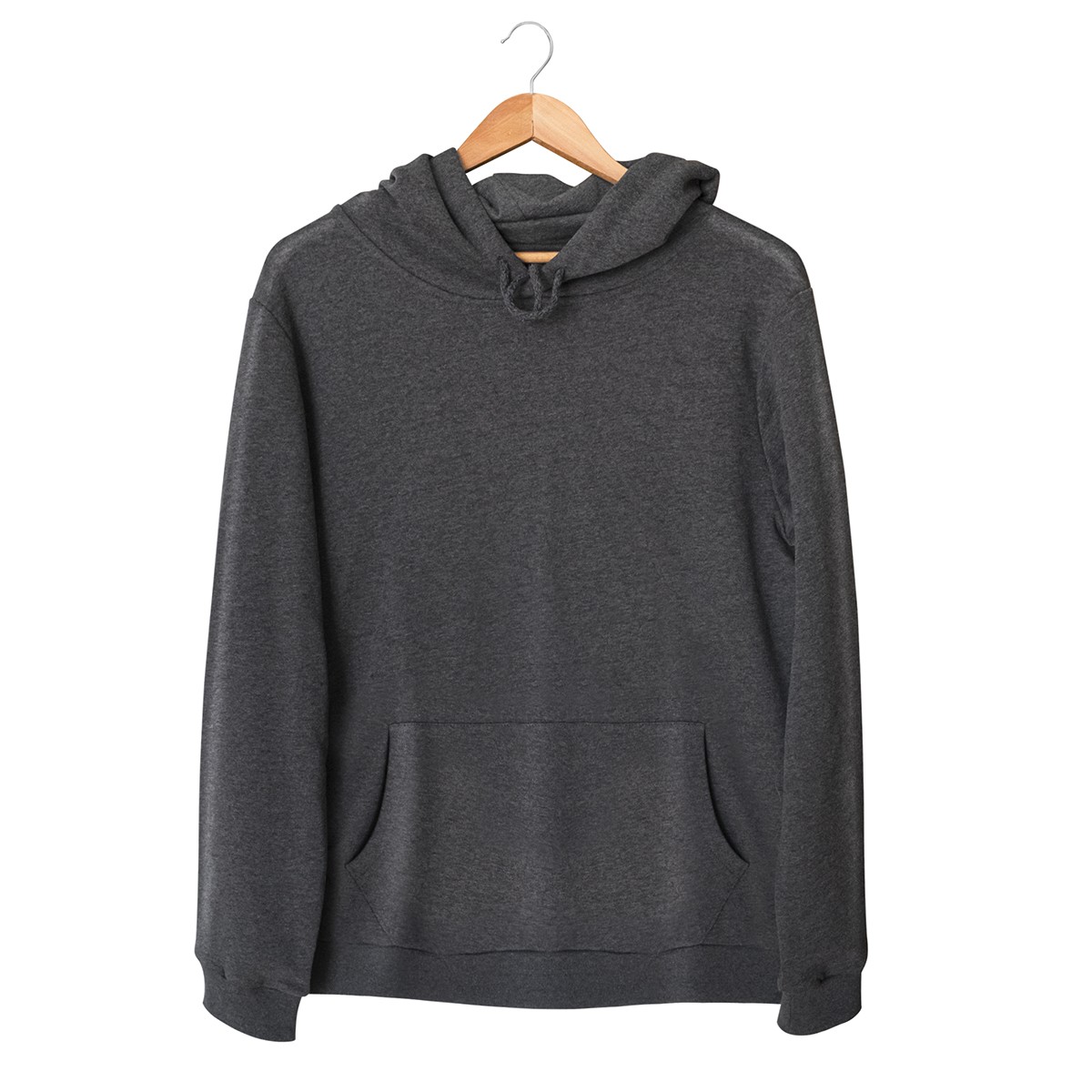 Hoodie with Pockets - Anthracite Grey