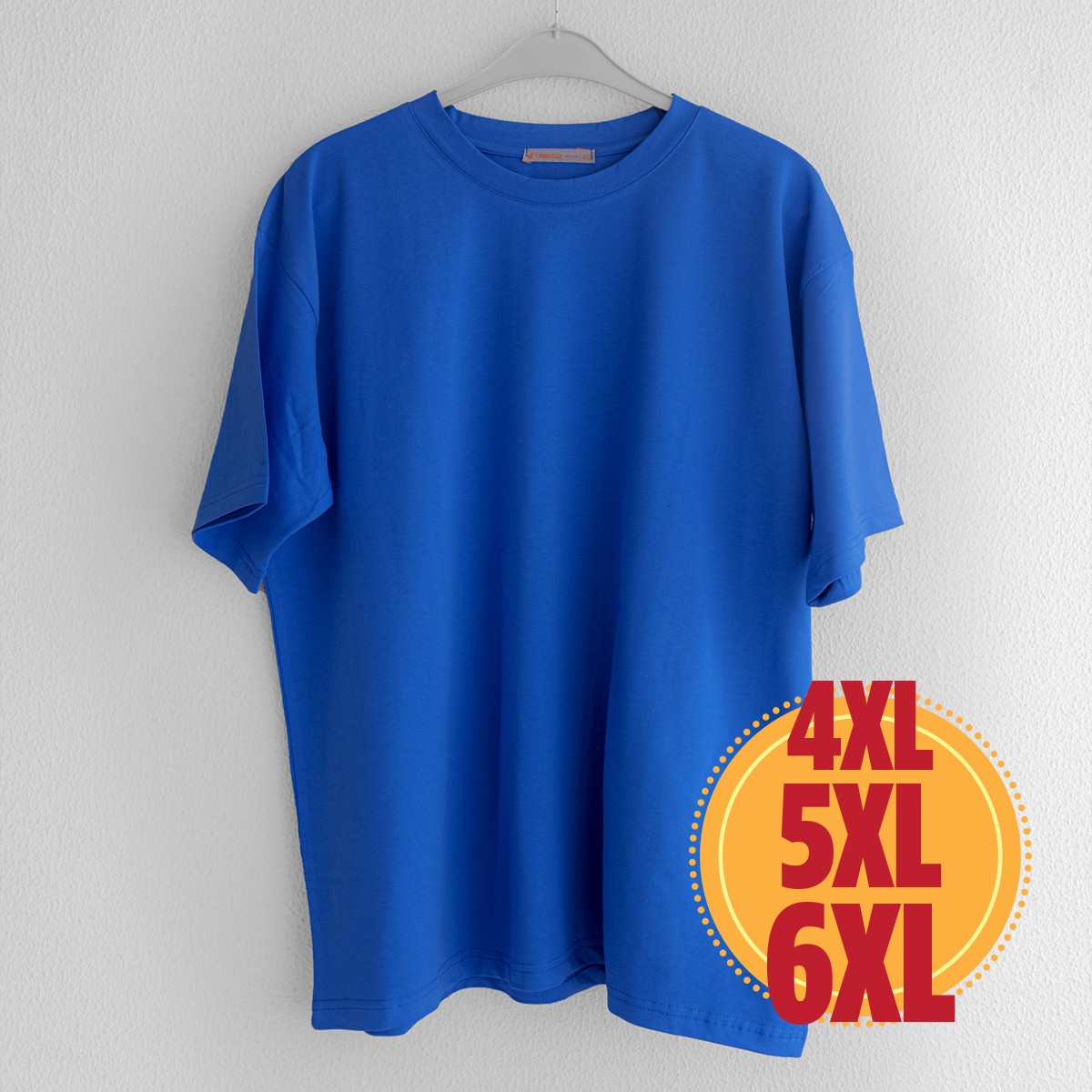 T-Shirt / Outsize - Sax Blue