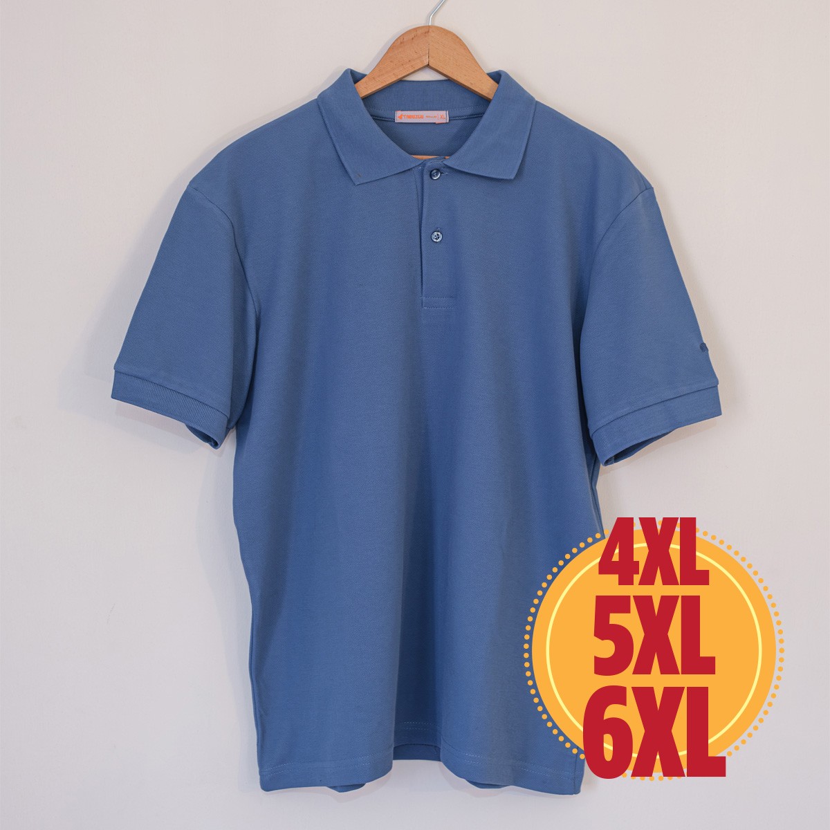 Polo T-Shirt / Outsize - Oil Blue