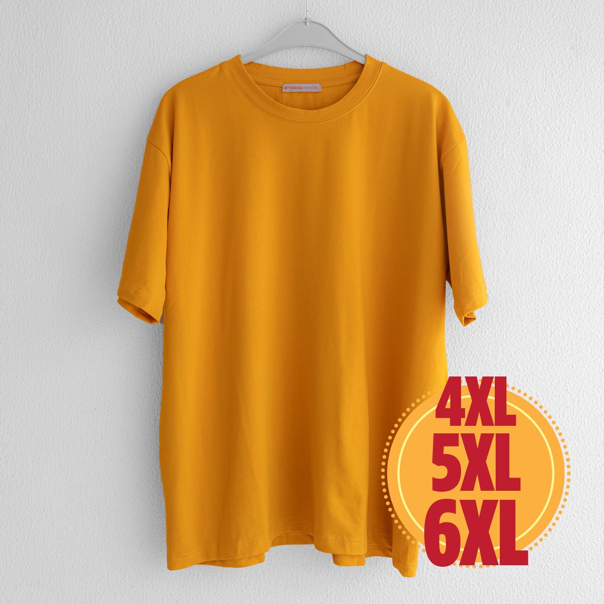 T-Shirt / Outsize - Mustard Yellow