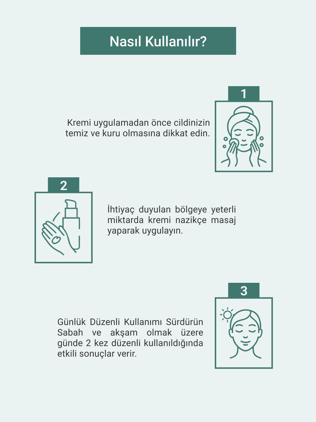 Cildi iyileştirir, nemlendirir ve korur