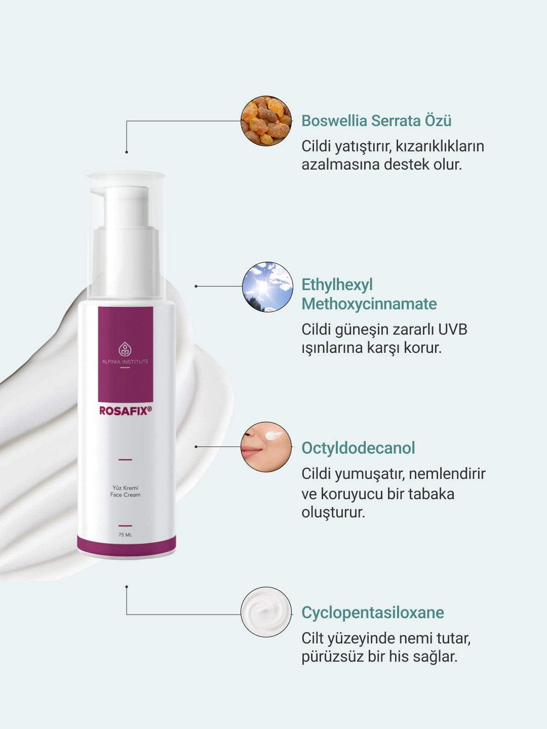 Hassas ciltler için SPF30 yüz kremi