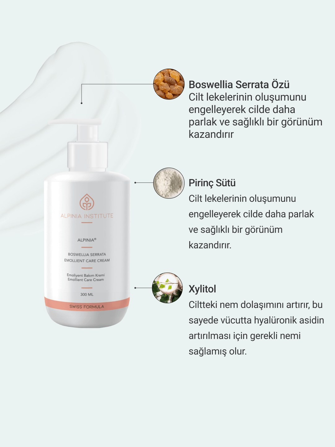 Çok kuru ve tahriş olmuş ciltler için onarıcı bakım kremi