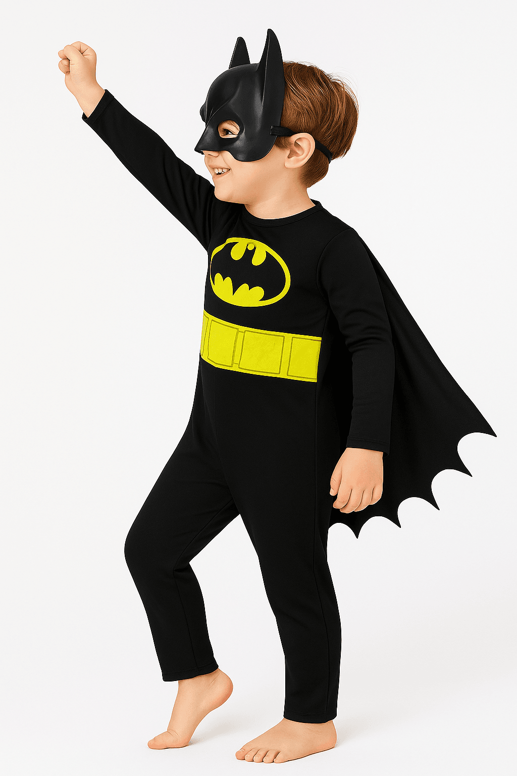 Batman Erkek Çocuk Kostümü 2 Maskeli