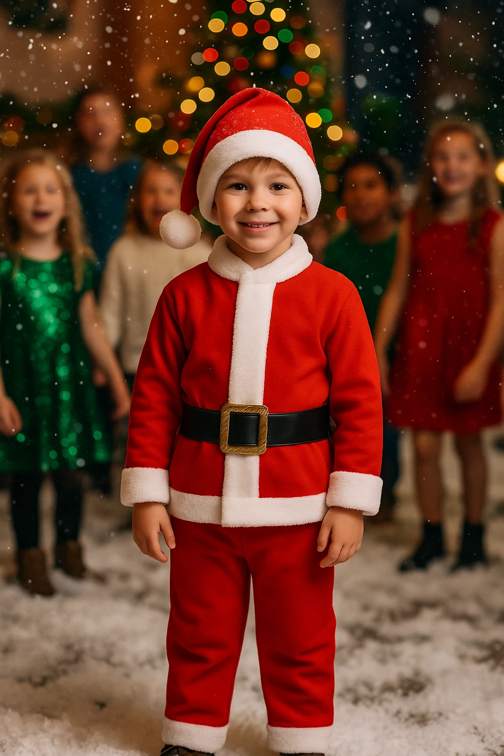 Noel Baba Çocuk Kostümü